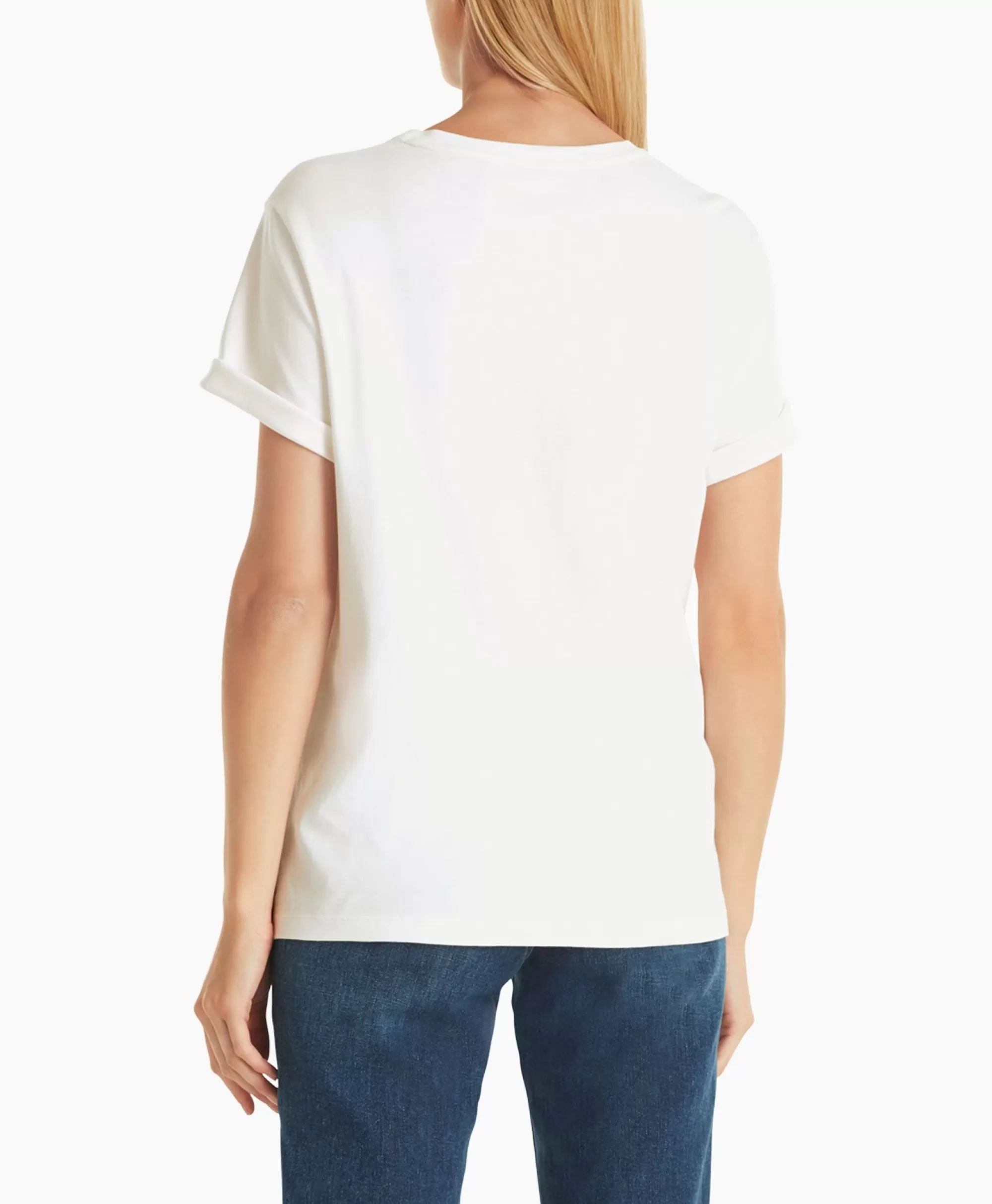 T-Shirts & Tops*Marccain Collectie T-Shirt Wc 48.10 J07 Off White