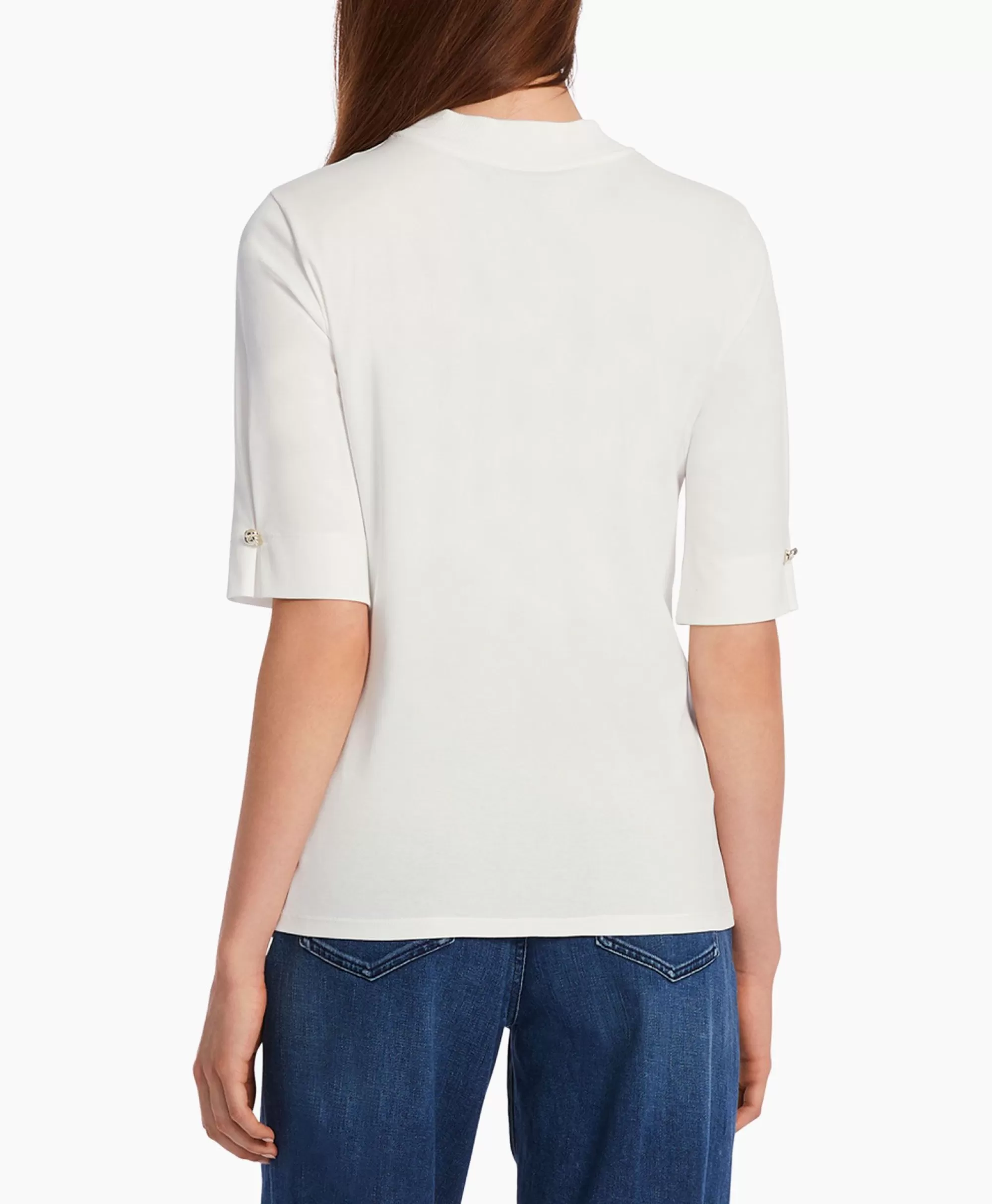 T-Shirts & Tops*Marccain Collectie T-Shirt Wc 48.24 J14 Off White