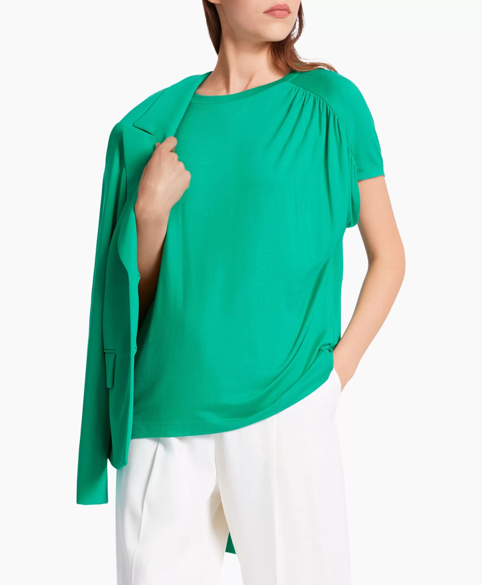 T-Shirts & Tops*Marccain Collectie T-Shirt Wc 48.25 J33 Groen