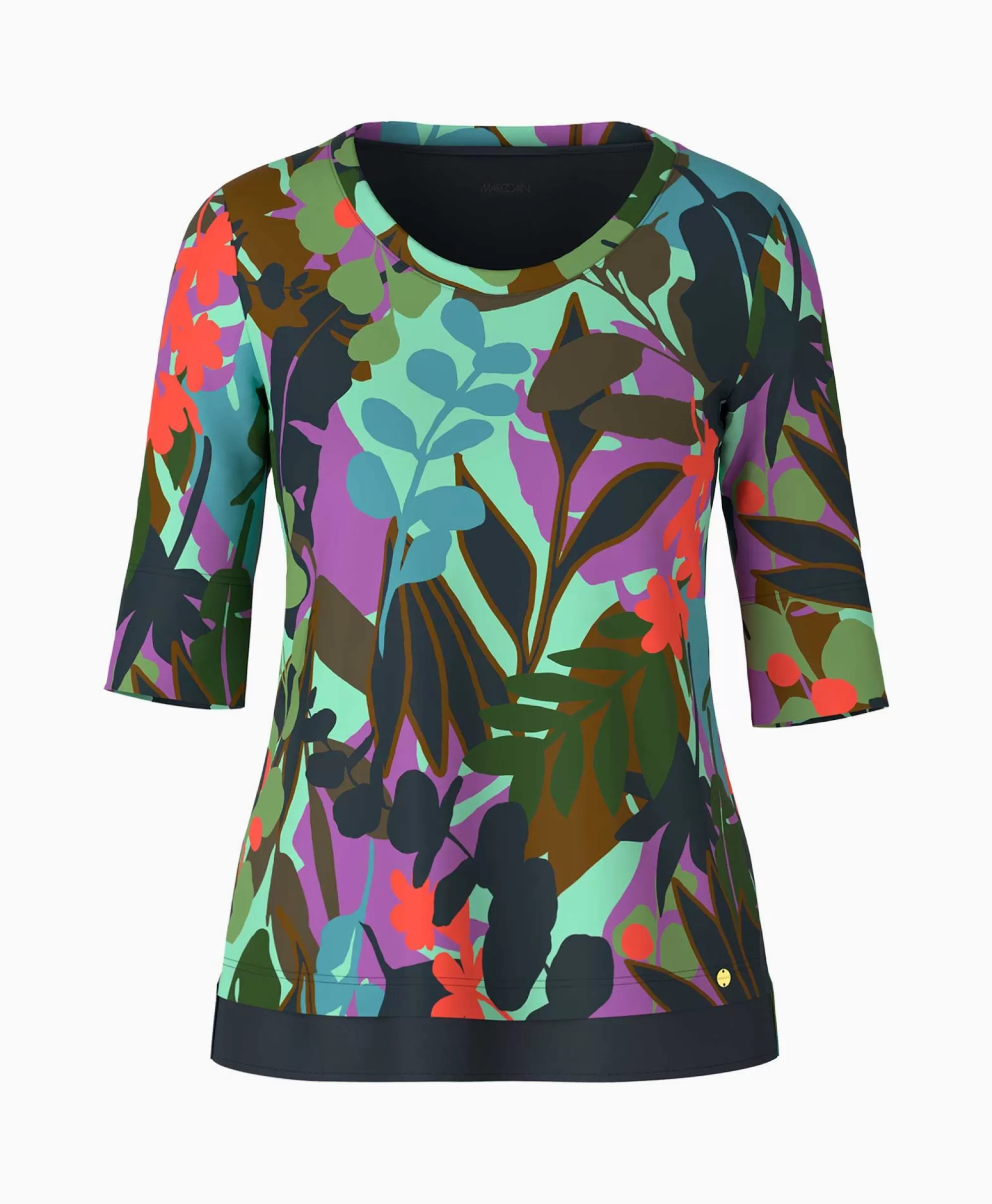 T-Shirts & Tops*Marccain Collectie T-Shirt Wc 48.27 J04 Groen