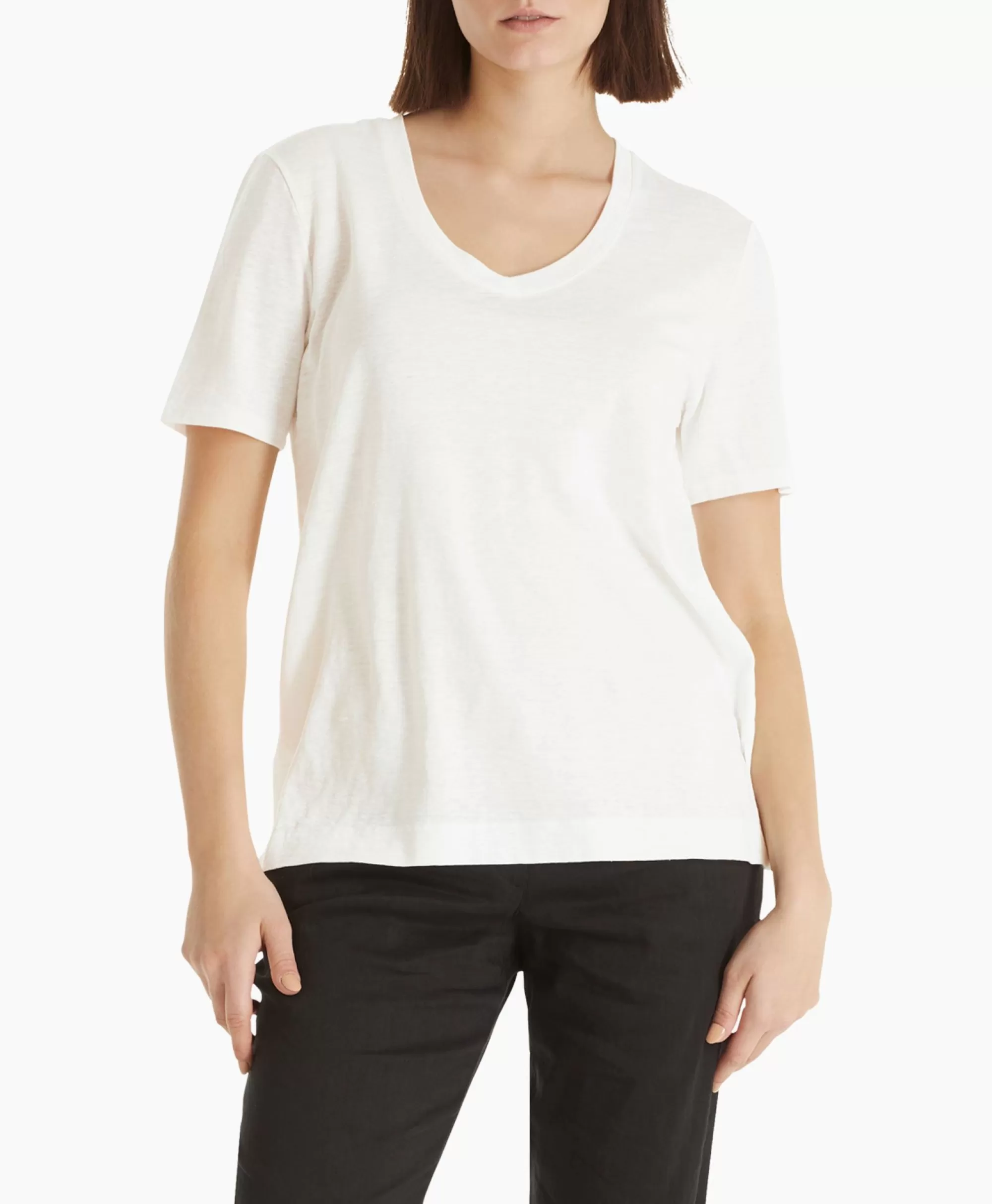 T-Shirts & Tops*Marccain Collectie T-Shirt Wc 48.34 J54 Off White