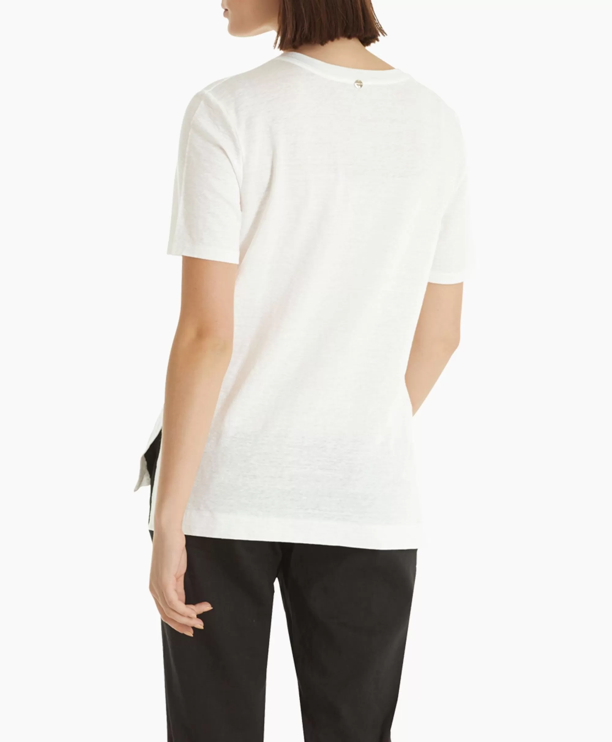 T-Shirts & Tops*Marccain Collectie T-Shirt Wc 48.34 J54 Off White