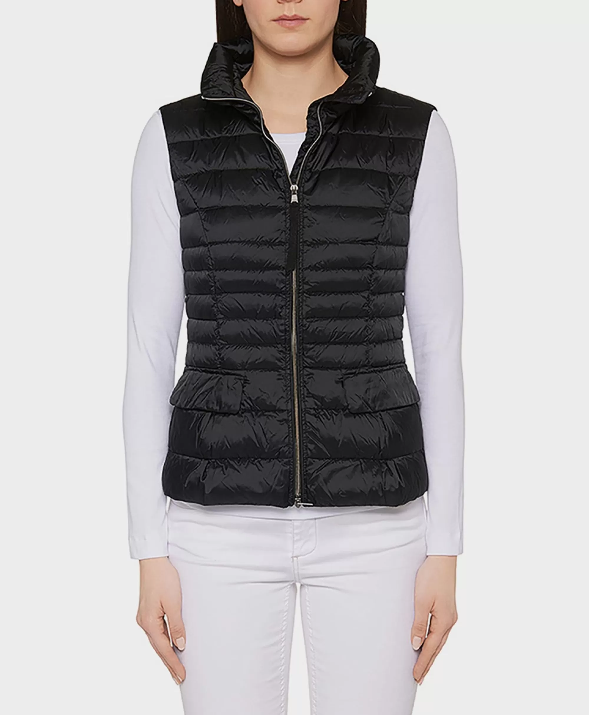 Jassen*Marccain Essentials Vest +E 37.15 W11 Donker Blauw