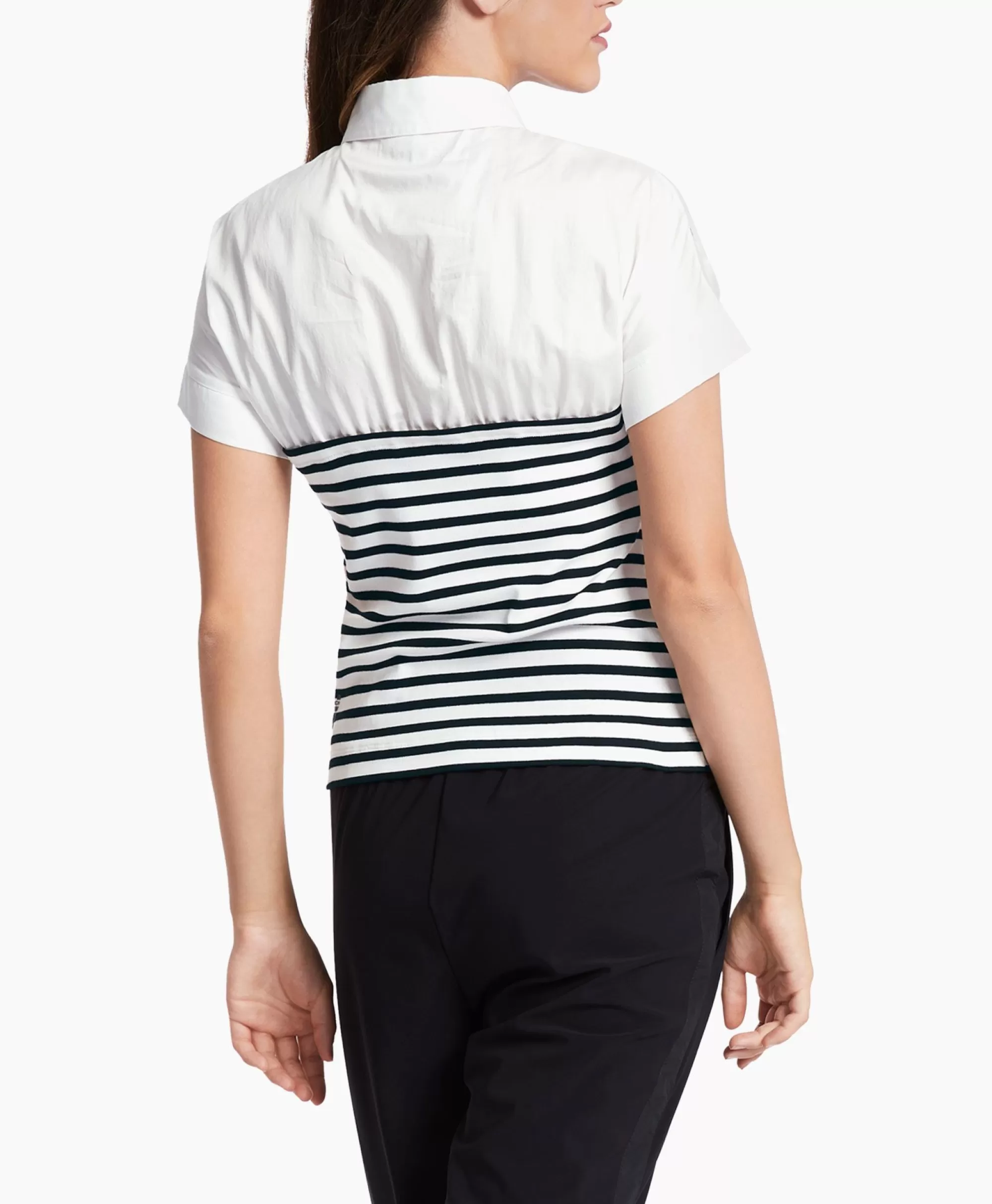 Polo'S*Marccain Sport Blouse Ws 51.18 J90 Zwart