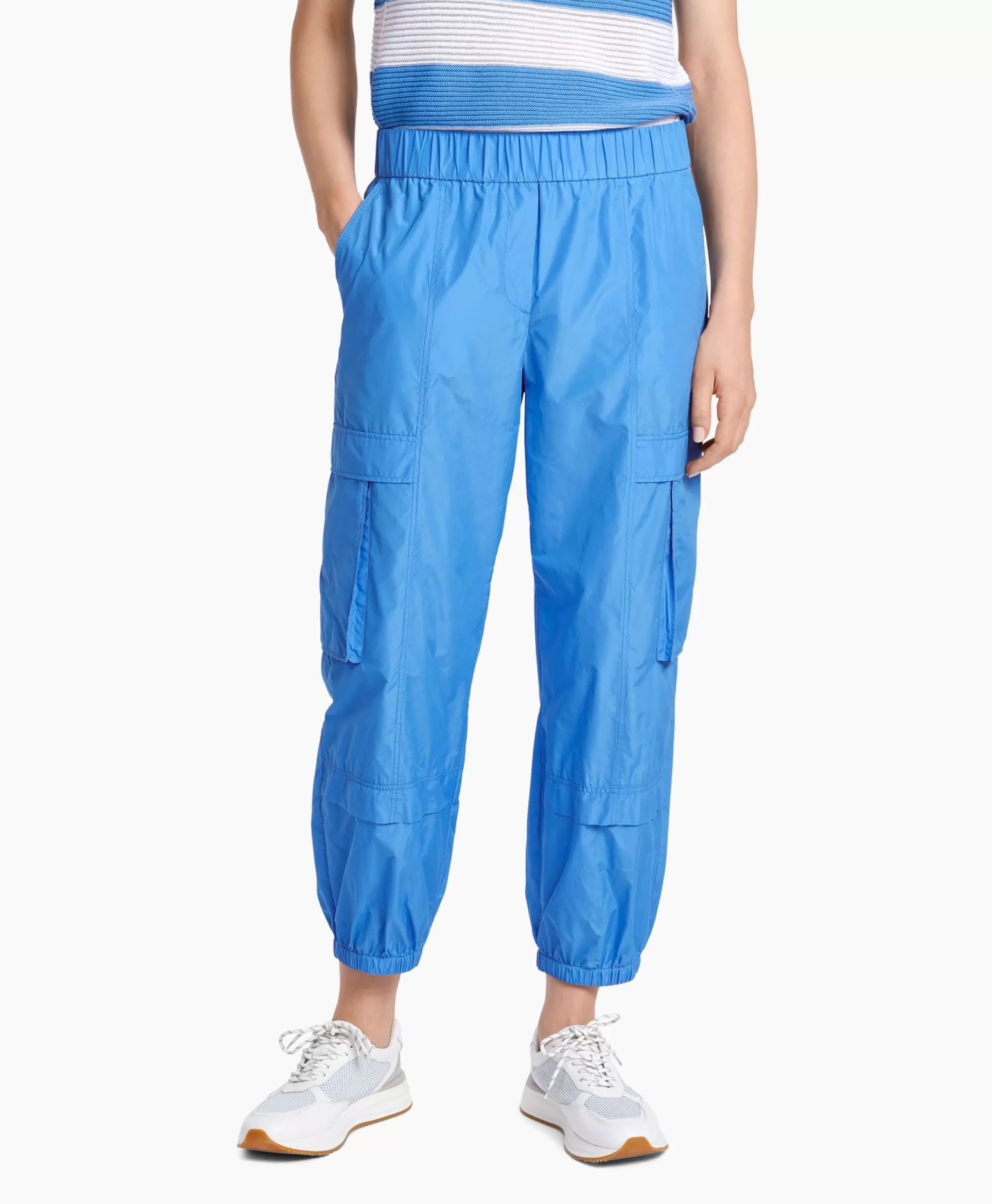 Broeken*Marccain Sport Broek Ws 81.48 W47 Donker Blauw