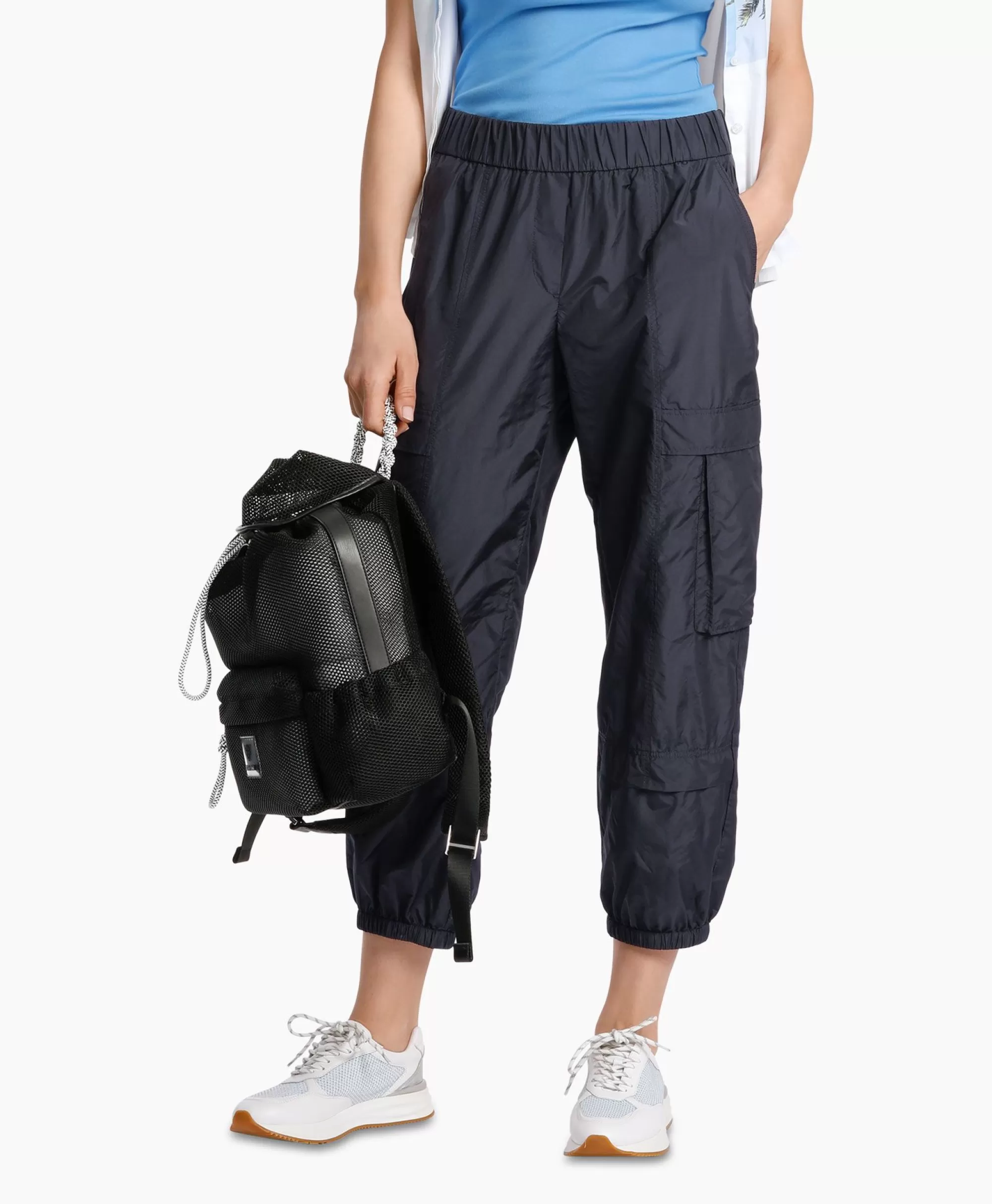 Broeken*Marccain Sport Broek Ws 81.48 W47 Midden Blauw