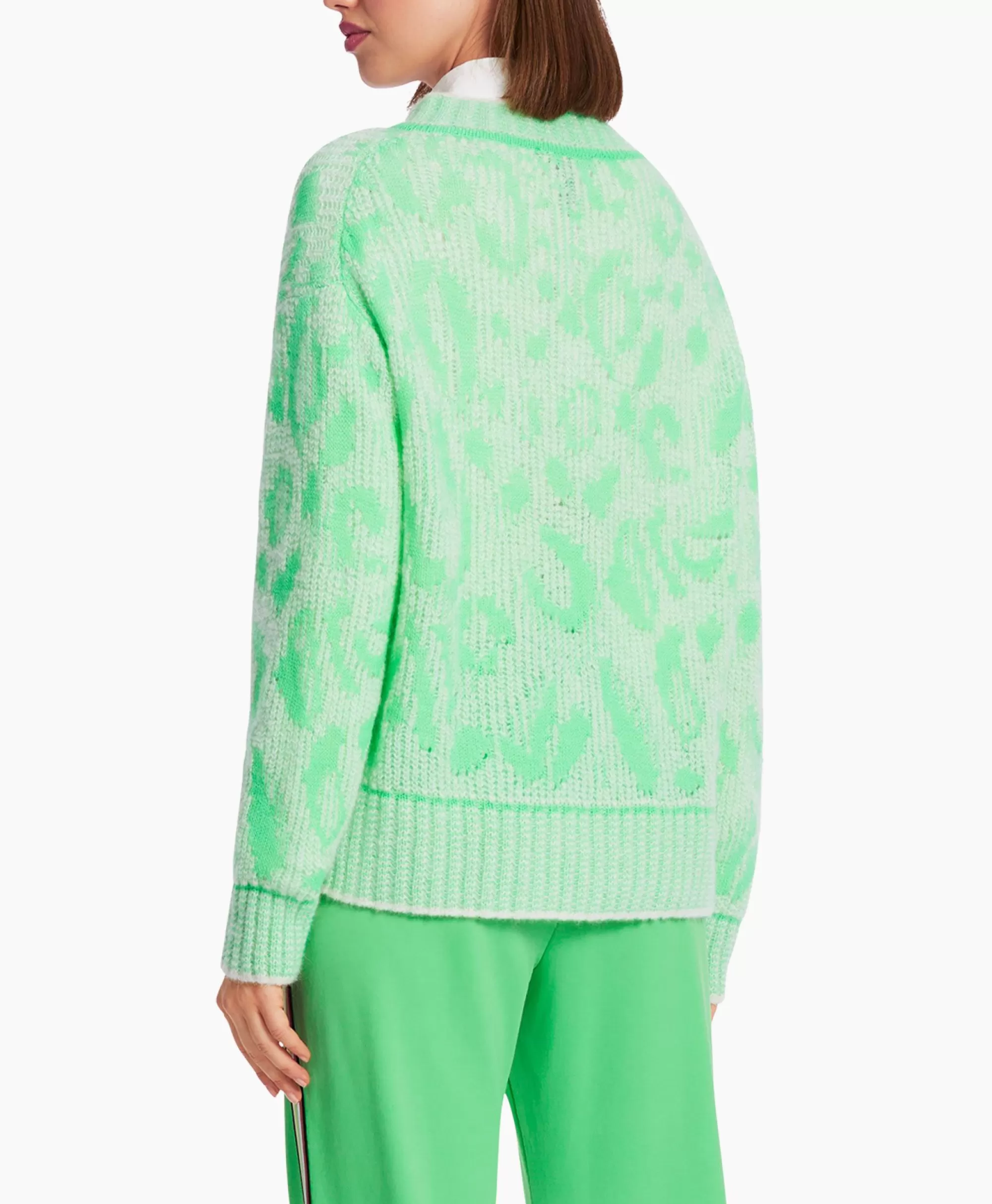 Truien*Marccain Sport Pullover Ws 41.03 M01 Groen