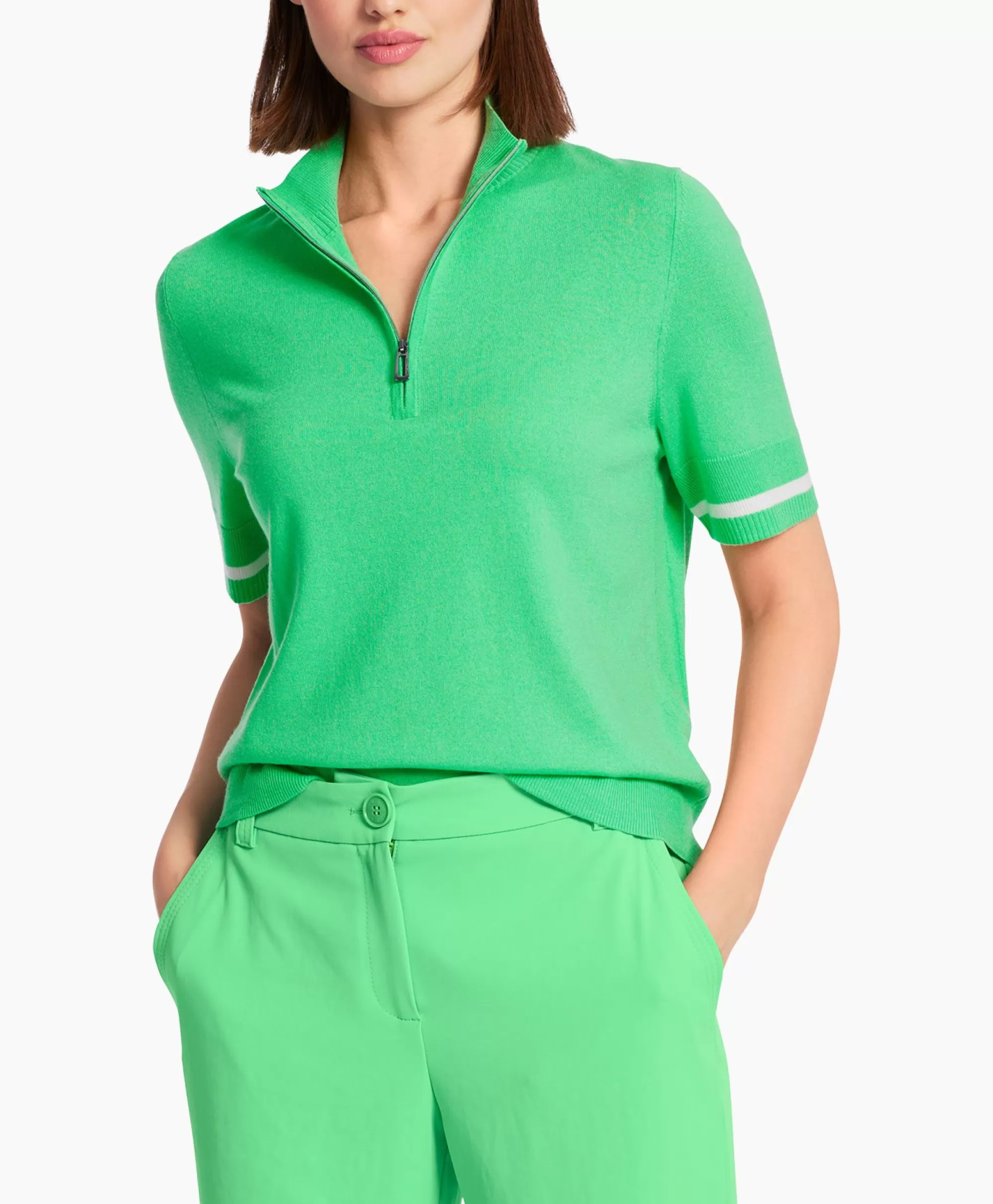 Truien*Marccain Sport Pullover Ws 41.23 M80 Groen