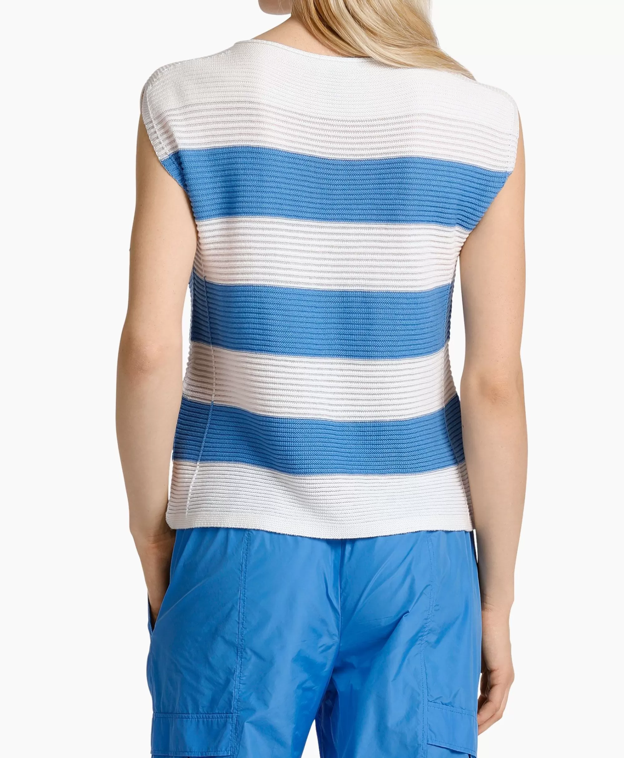 T-Shirts & Tops*Marccain Sport Top Ws 61.16 M36 Donker Blauw