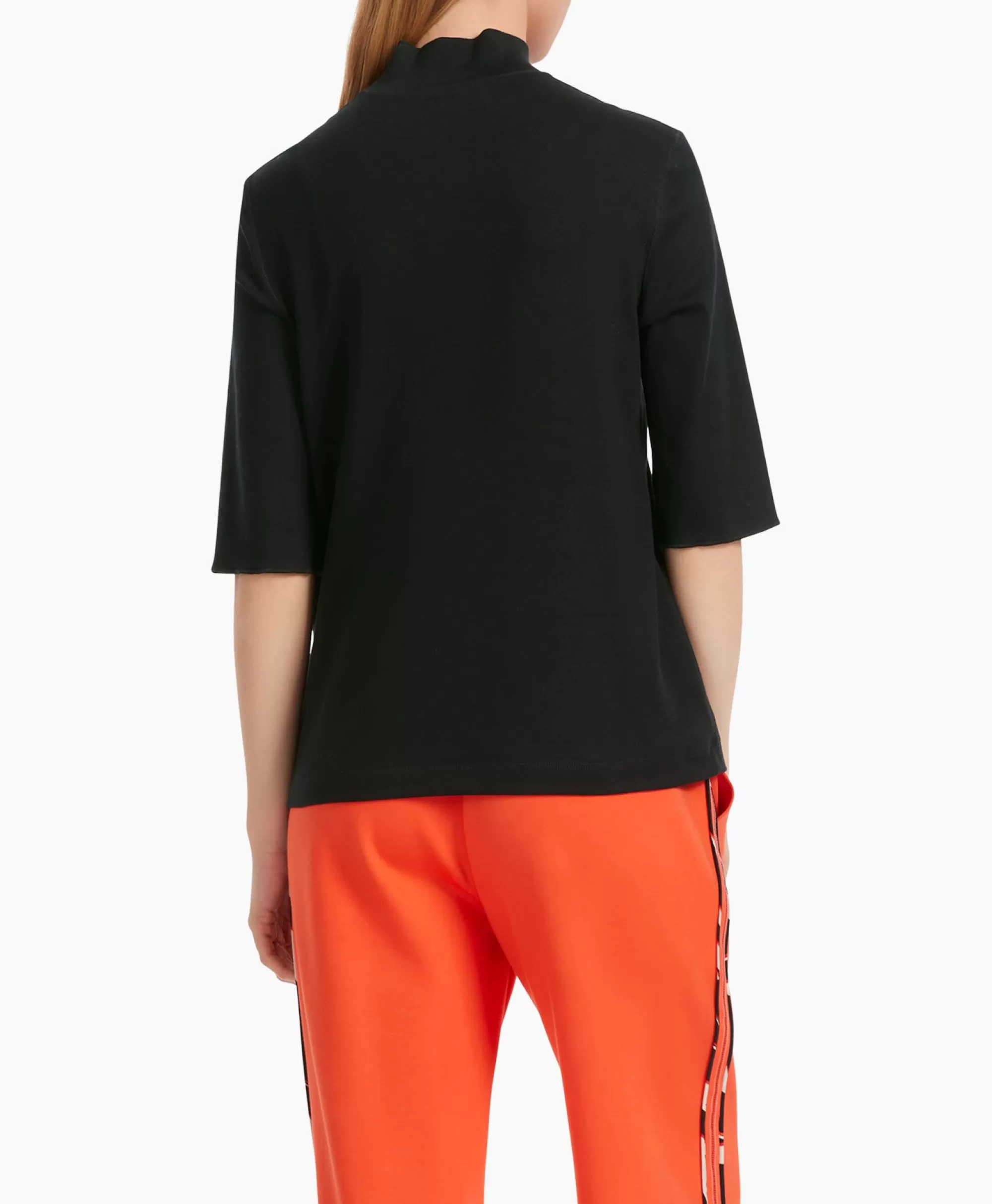 Truien*Marccain Sport T-Shirt Vs 48.06 J27 Zwart