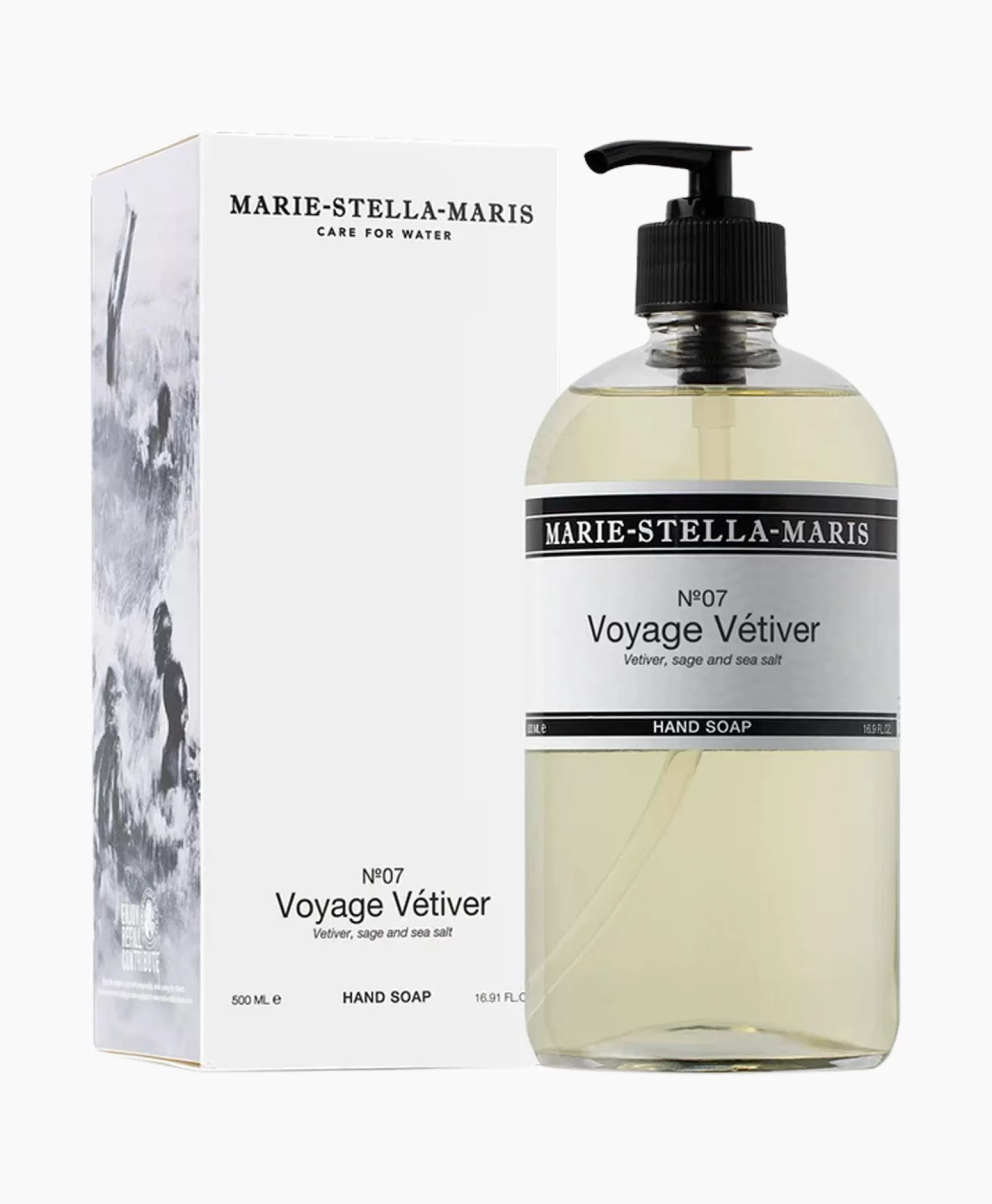 Lifestyle*Marie-stella-maris Hand Soap Voyage Vetiver 500 Ml Glass Diversen