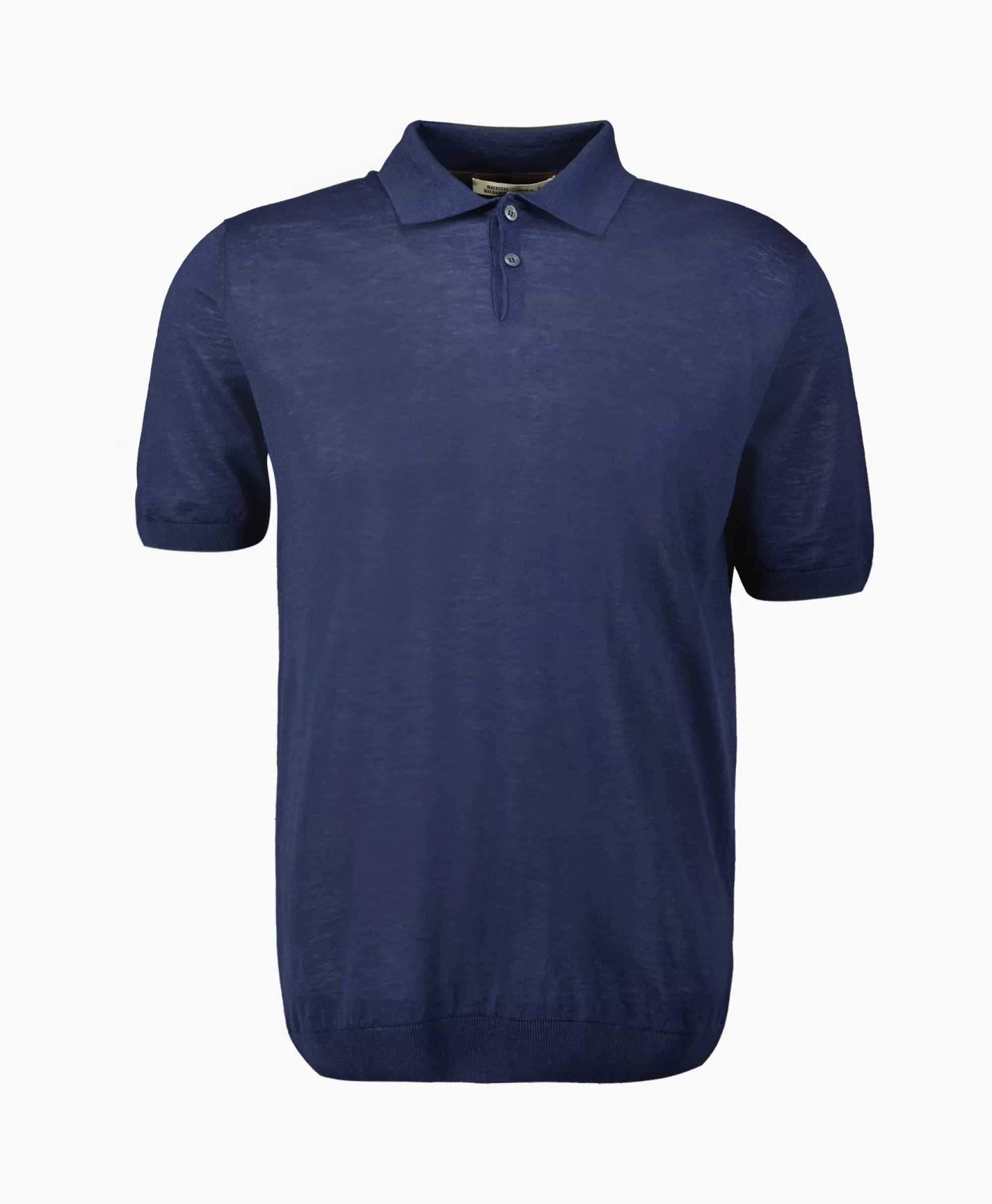 Polo'S*Maurizio Baldassari Polo Light Knitted Donker Blauw