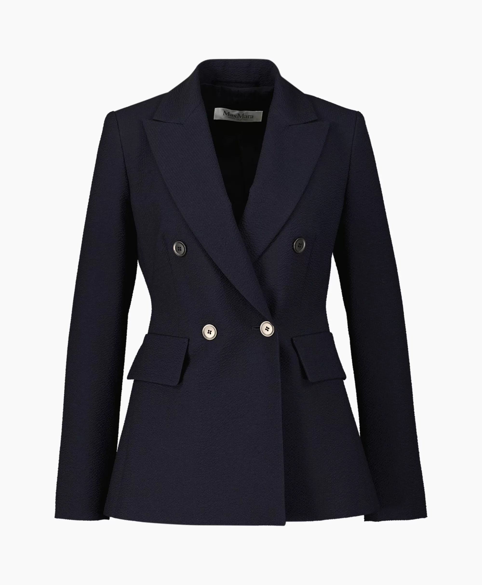 Blazers*Maxmara Blazer Albero Donker Blauw