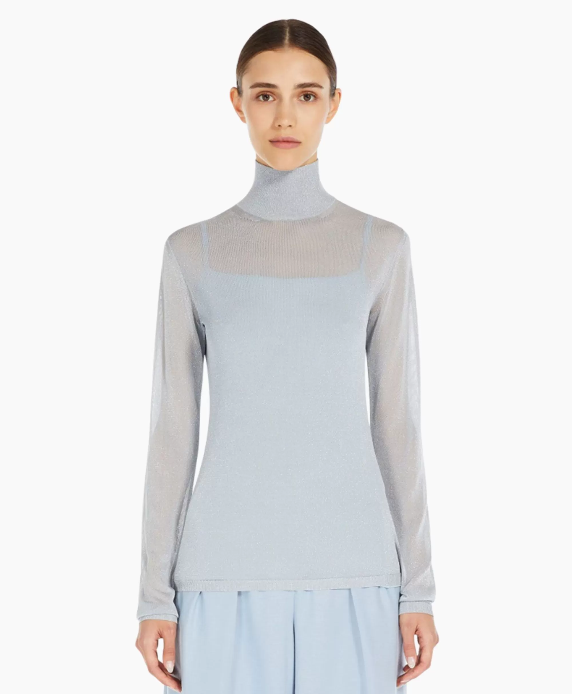 Truien*Maxmara Pullover Ilde Blauw