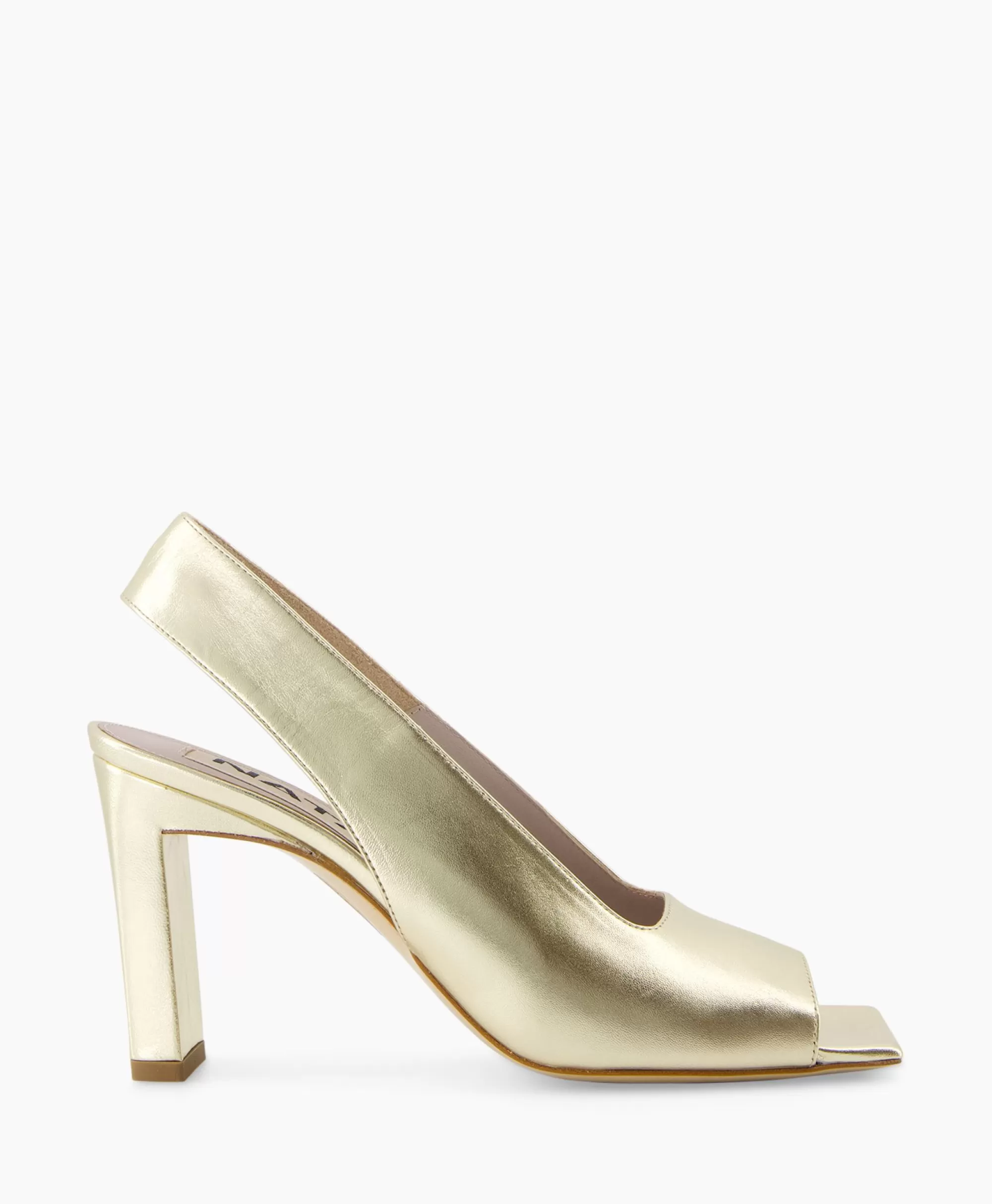 Pumps*Natan Schoenen Pump Luxor Platino 58 Goud