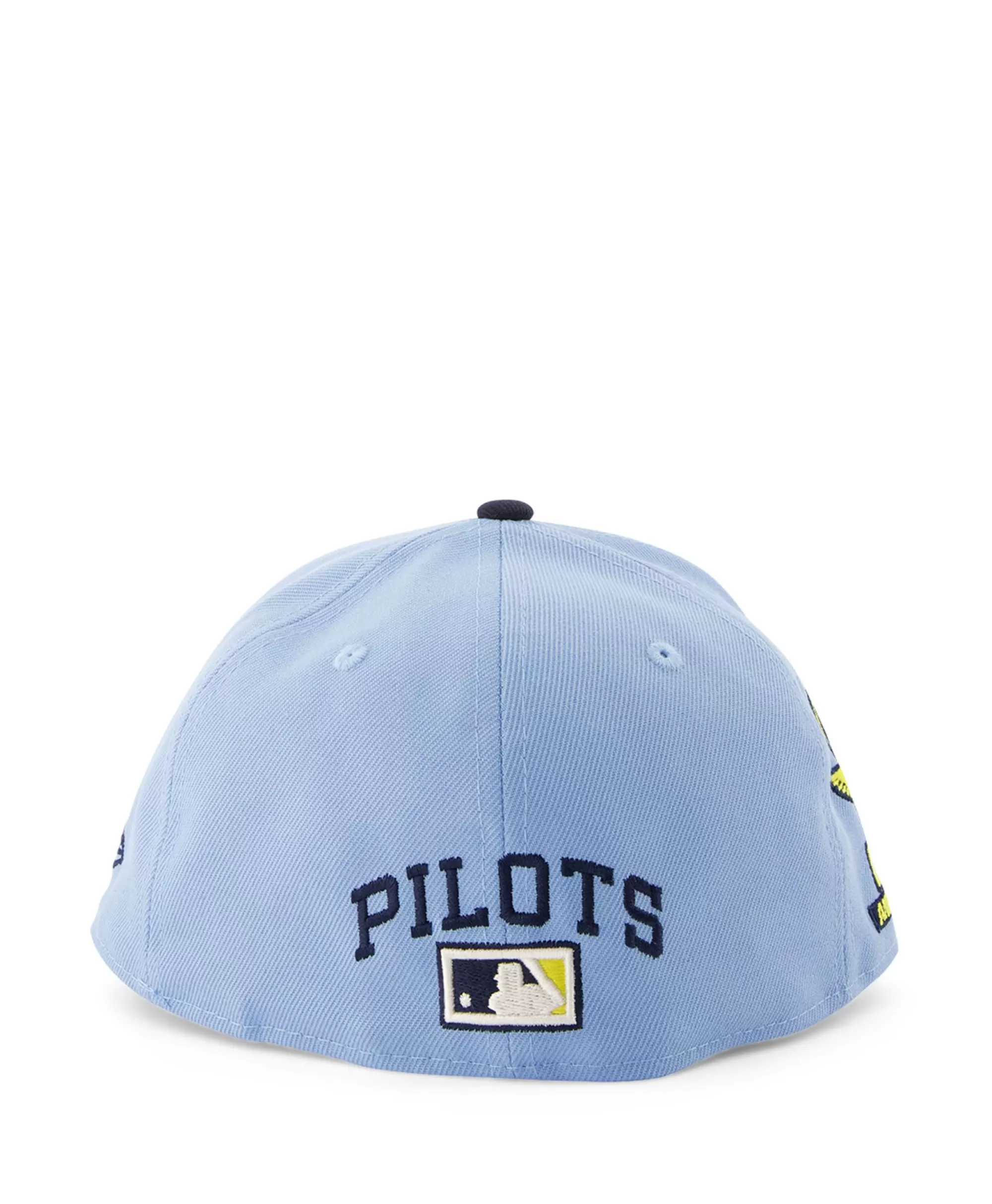 Petten*New Era Pet Coops 59Fifty Lp Seattle Pilots Licht Blauw