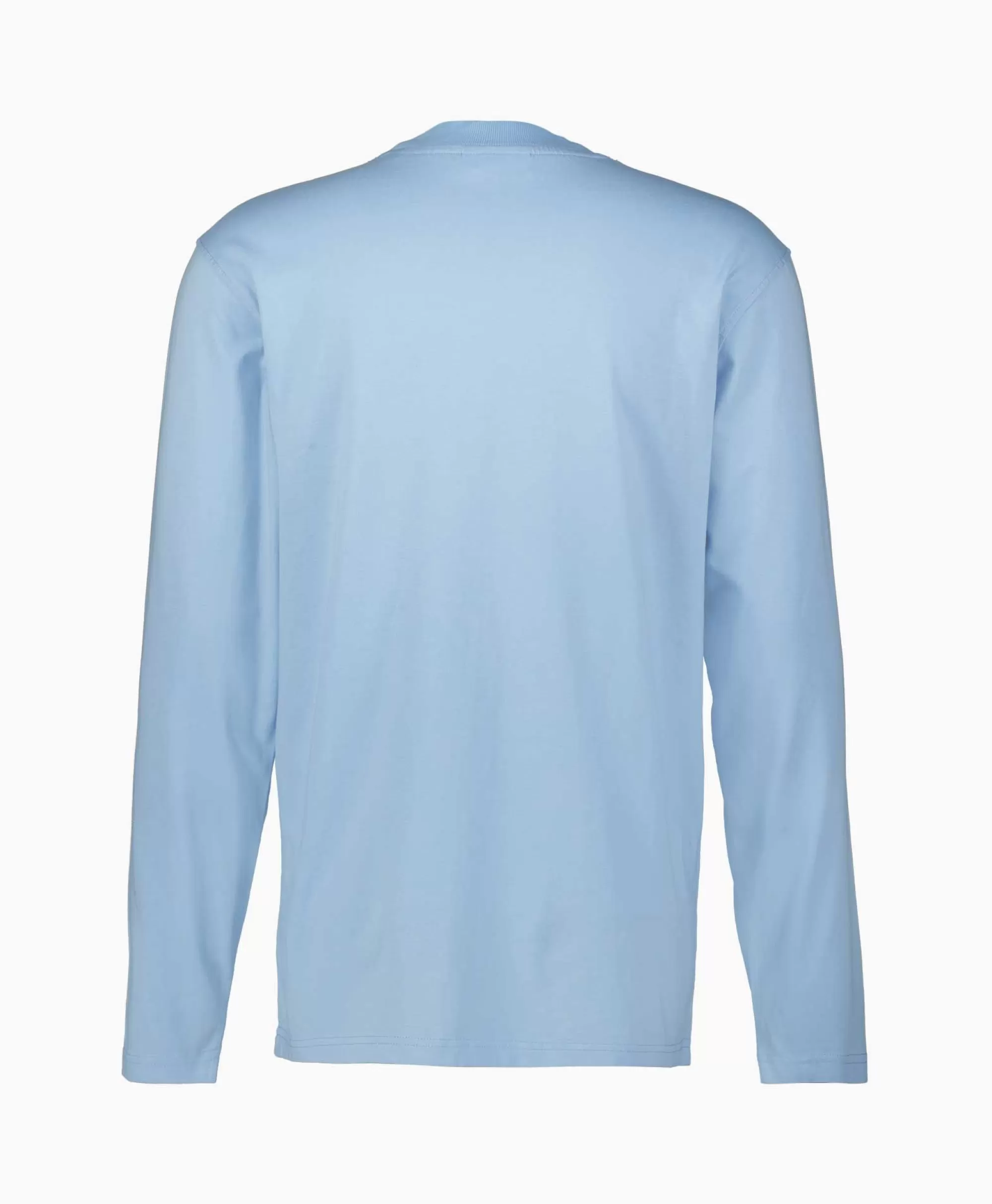 T-Shirts*Nn07 Longsleeve Adam Donker Blauw