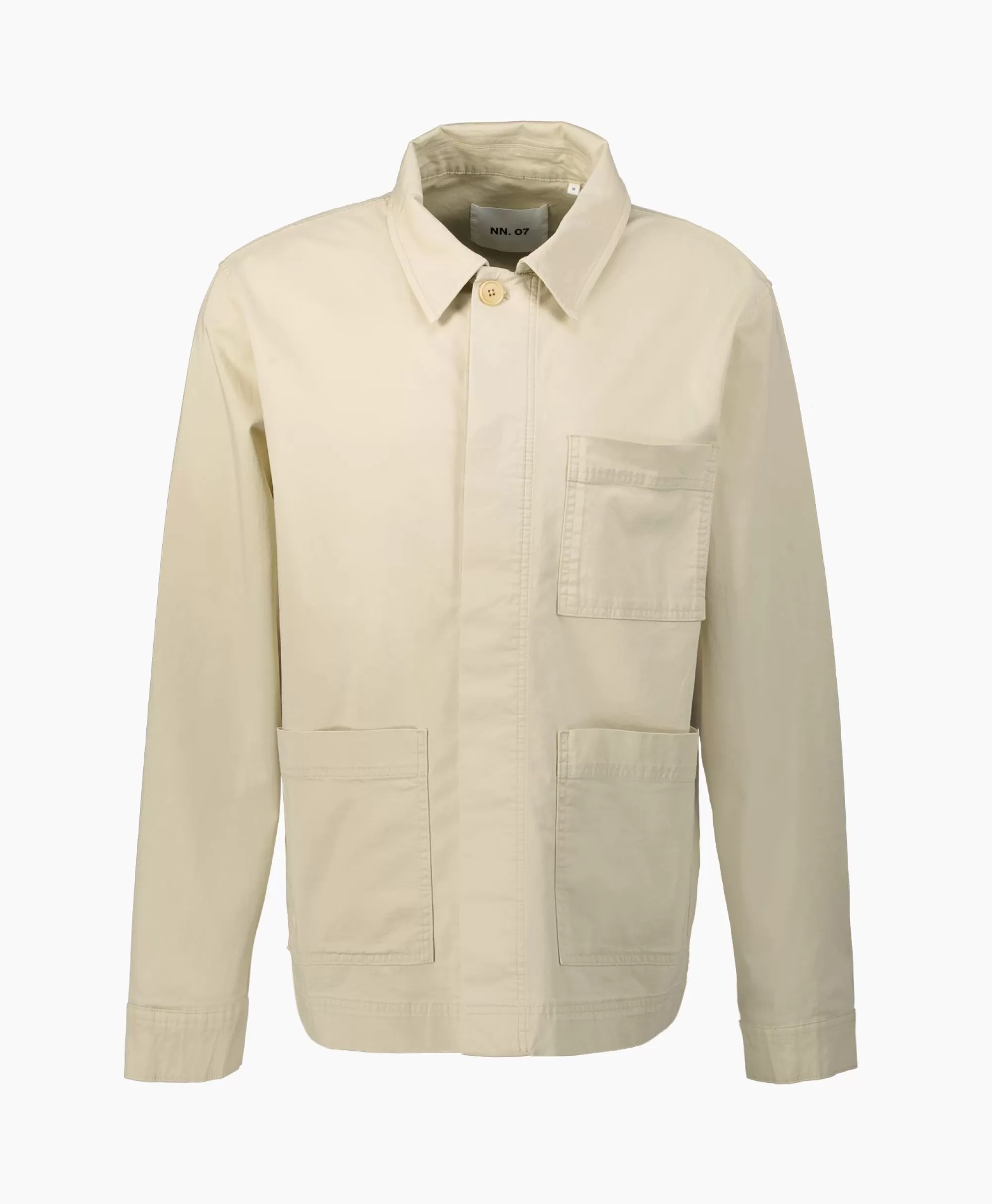 Jassen*Nn07 Overshirt Olav Ecru