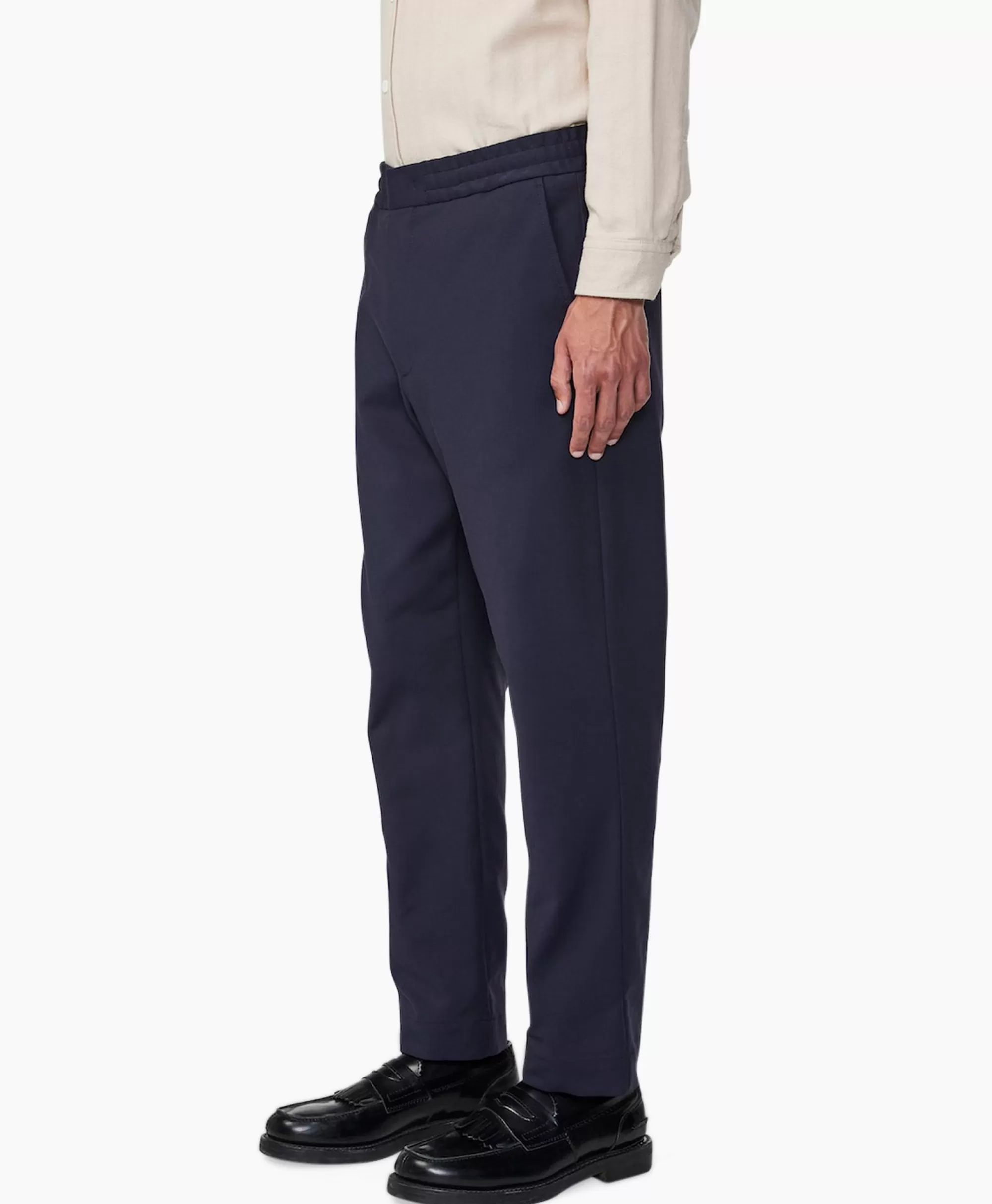 Broeken*Nn07 Pantalon Billie Donker Blauw