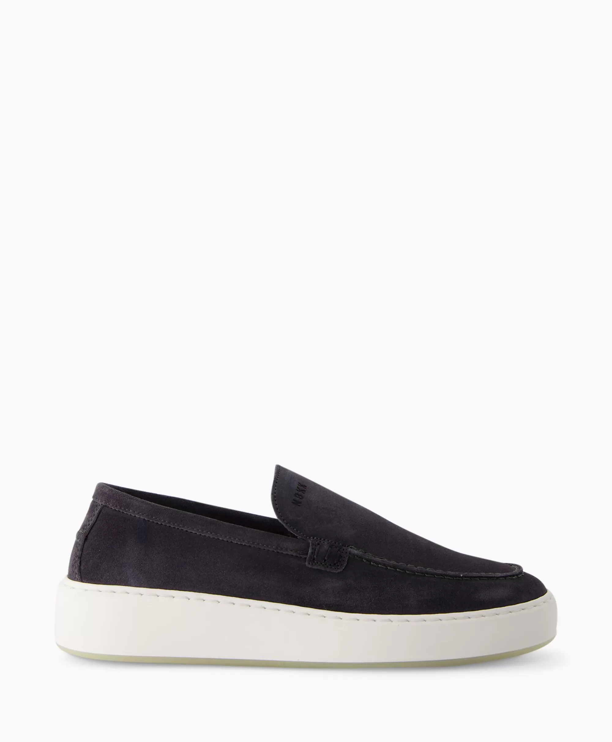 Instappers*Nubikk Loafer Jiro Mio Blauw