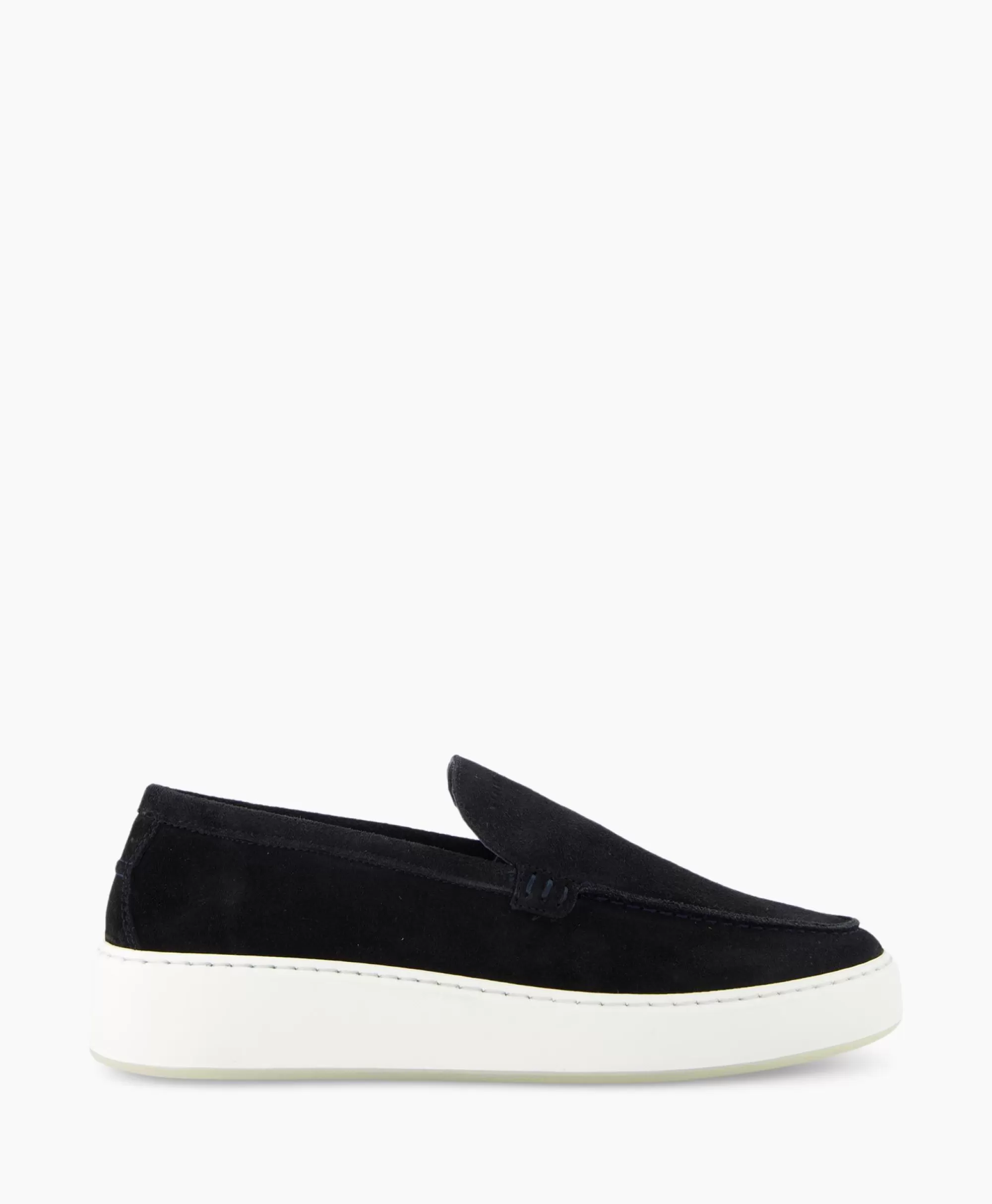 Instappers*Nubikk Loafer Jiro Mio Donker Blauw