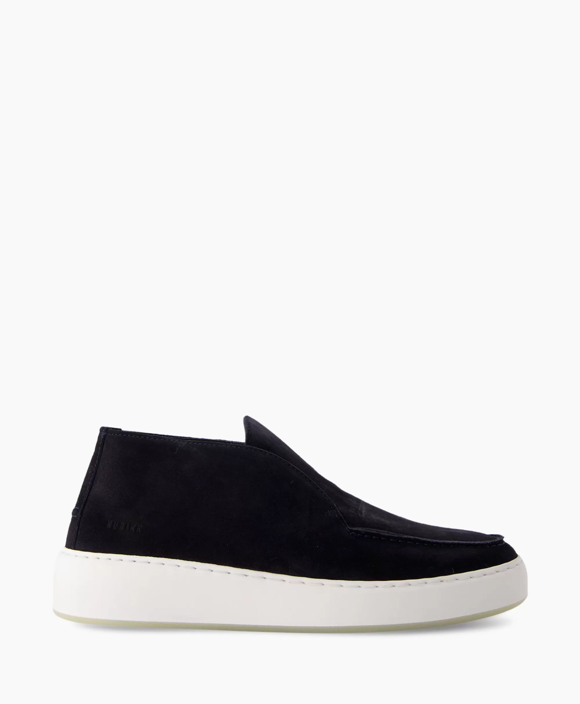 Instappers*Nubikk Loafer Jiro Suo Donker Blauw