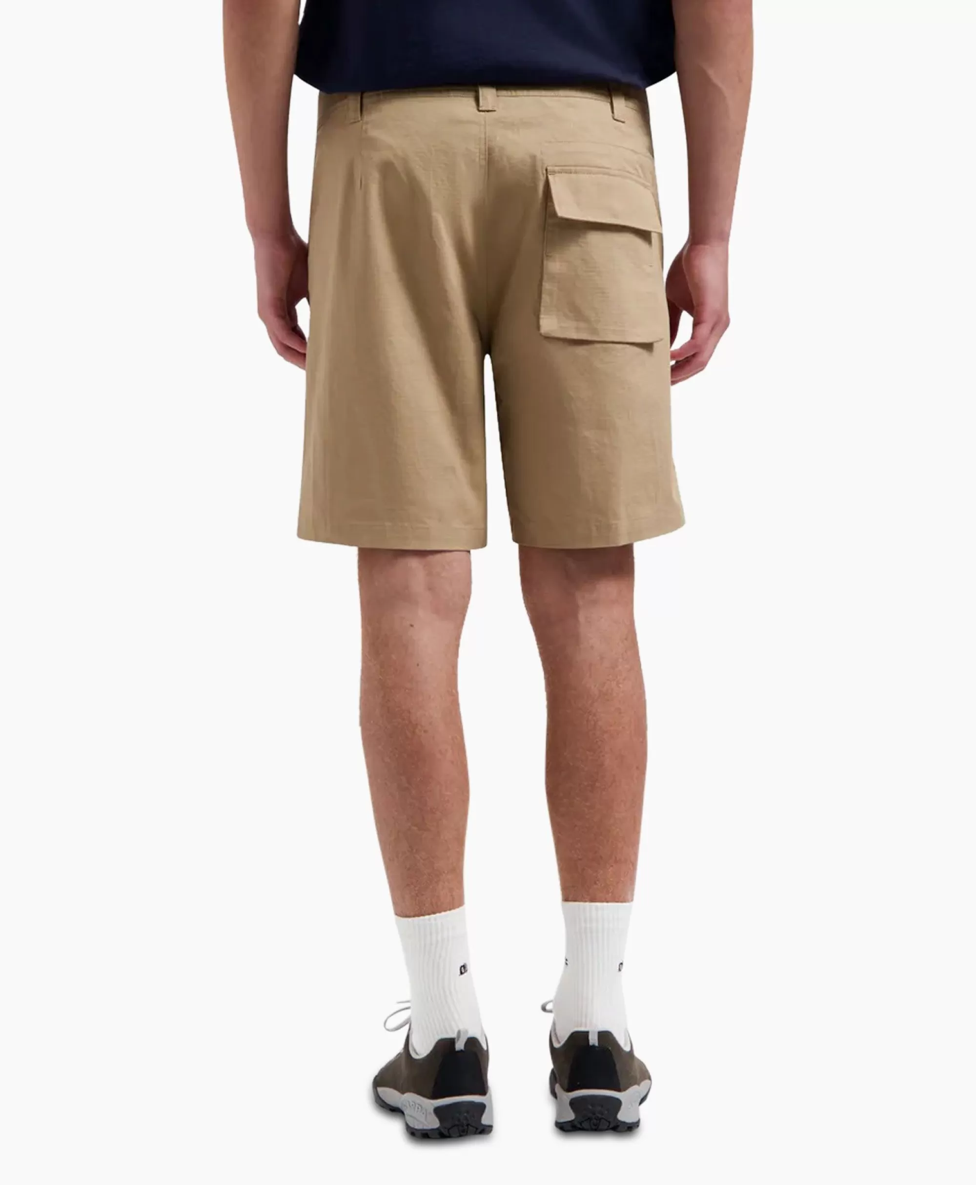 Broeken*Olaf Hussein Korte Broek Utility Khaki