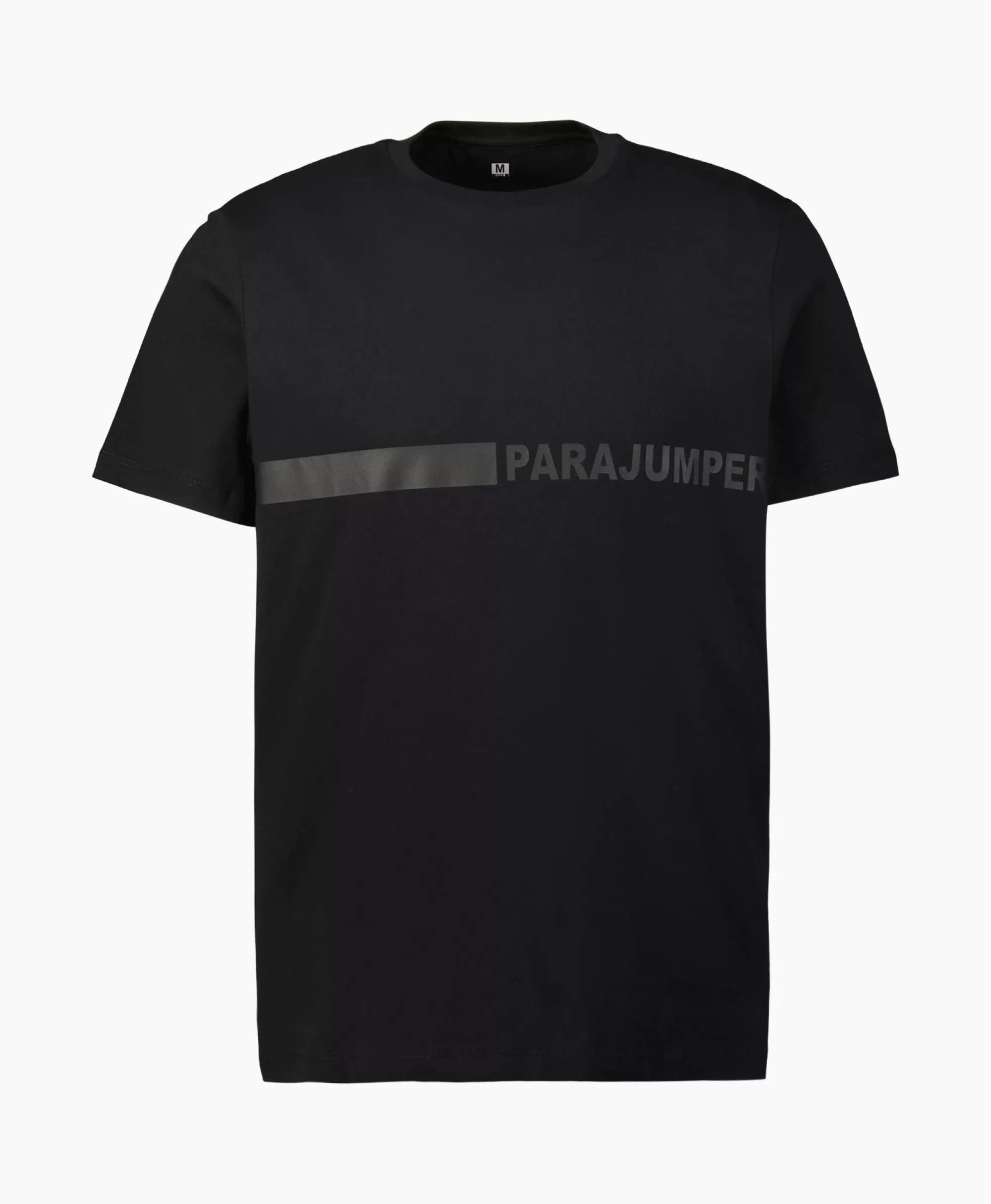 T-Shirts*Parajumpers T-Shirt Korte Mouw Space Zwart