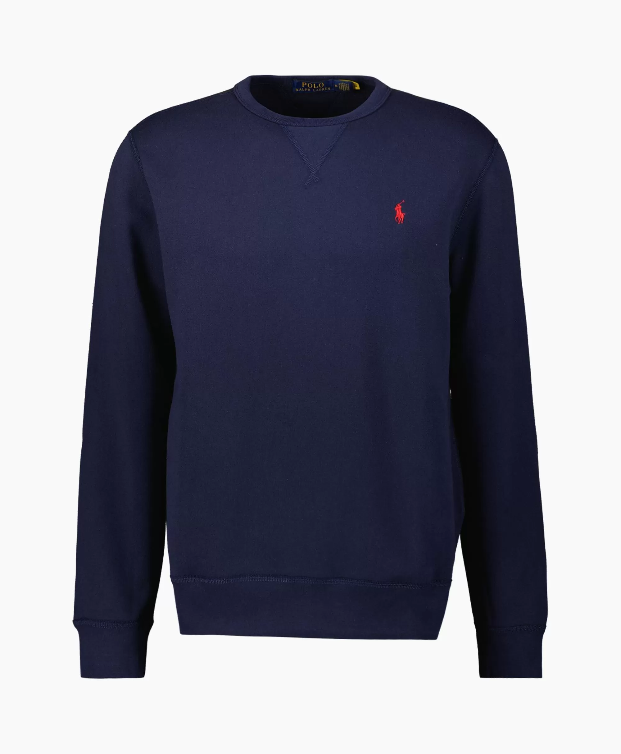 T-Shirts*Ralph Lauren Longsleeve Long Sleeve Knit Donker Blauw