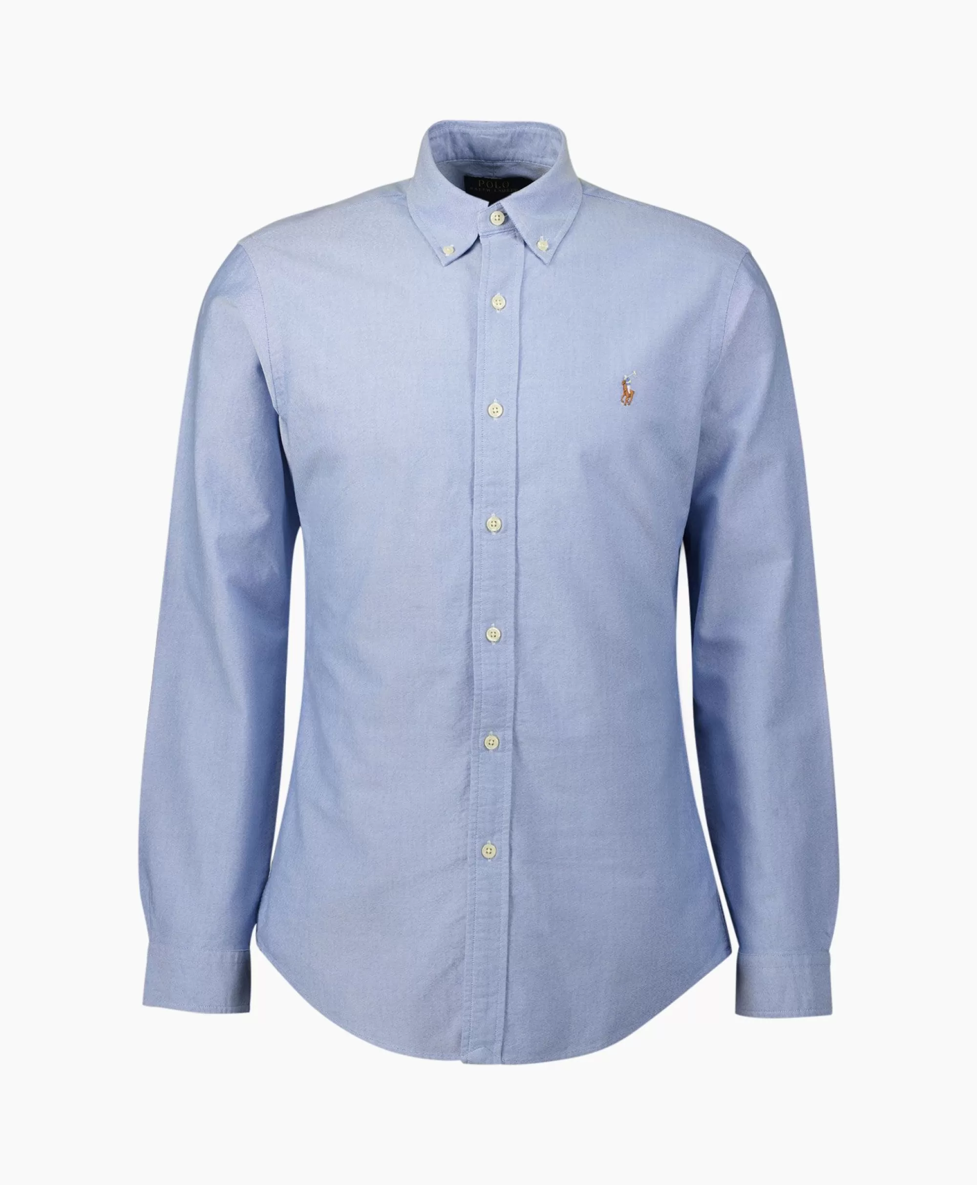 Overhemden*Ralph Lauren Overhemd Classic Oxford Midden Blauw