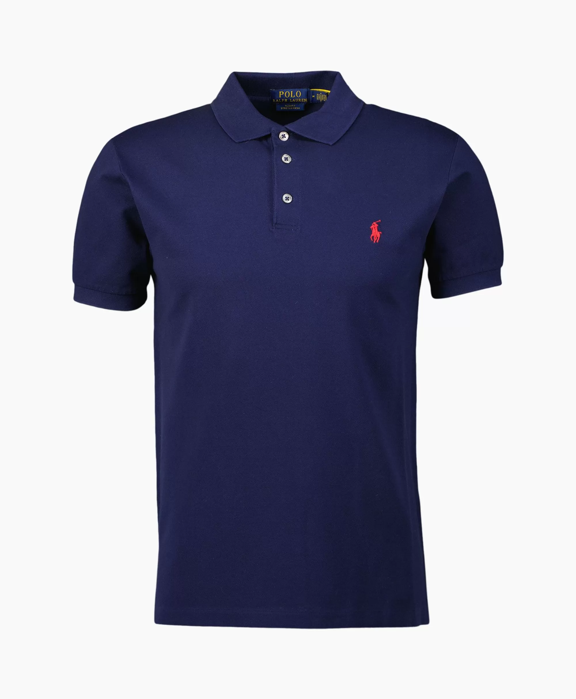 Polo'S*Ralph Lauren Polo Short Sleeve Knit Donker Blauw