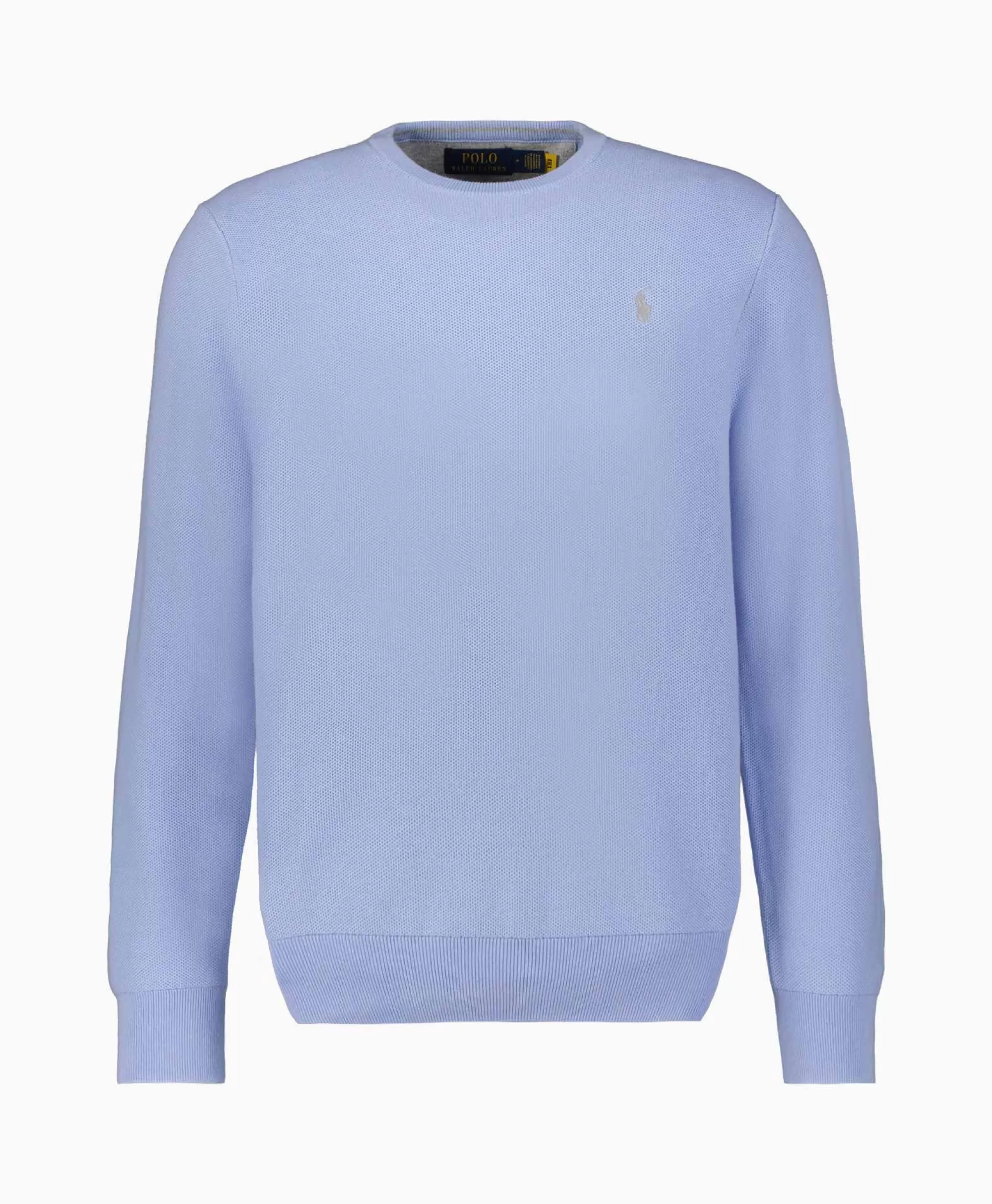 Truien*Ralph Lauren Pullover Cotton Long Sleeve Licht Blauw