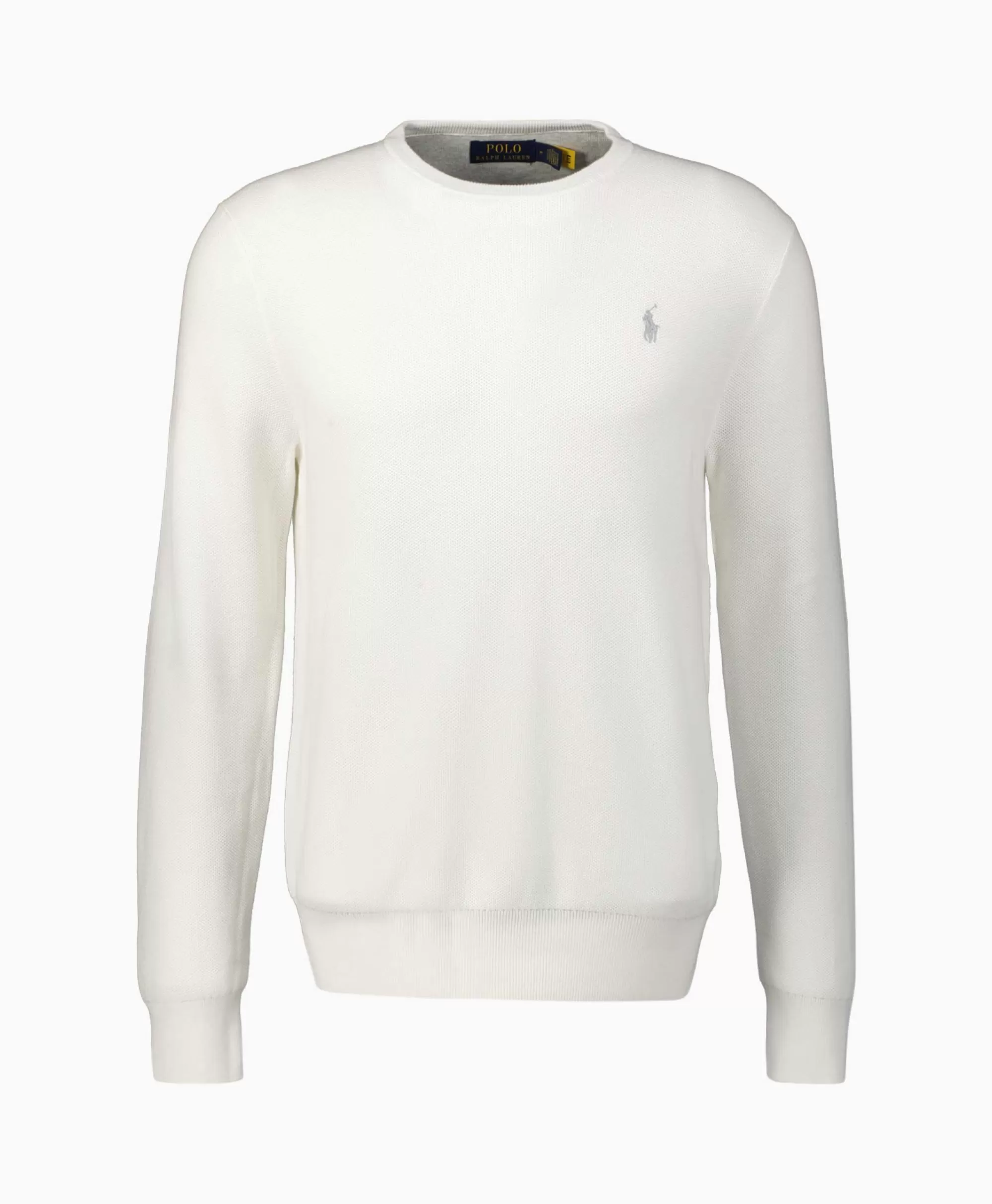 Truien*Ralph Lauren Pullover Cotton Long Sleeve Wit