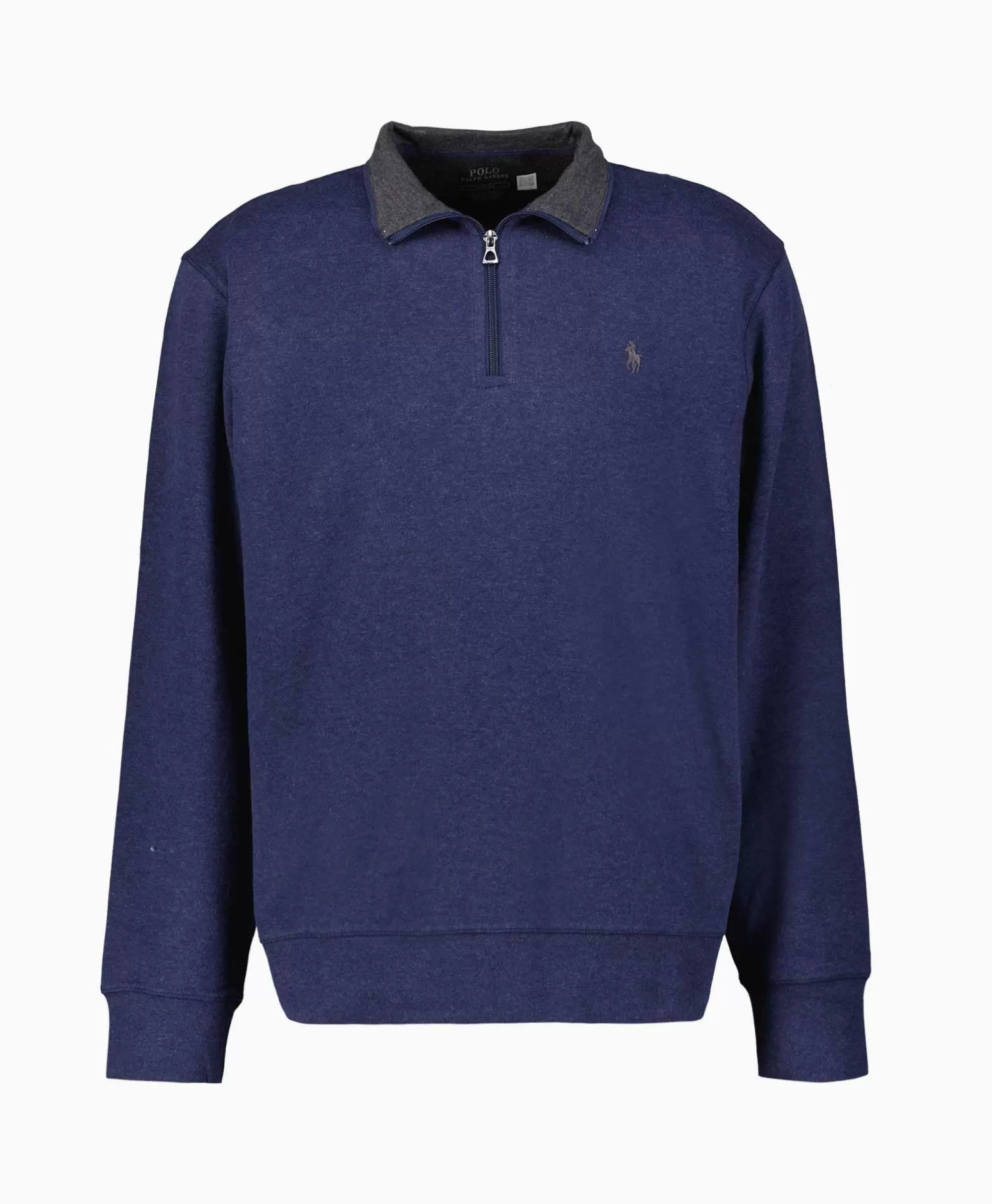 Truien*Ralph Lauren Pullover Double Knit Jersey Donker Blauw