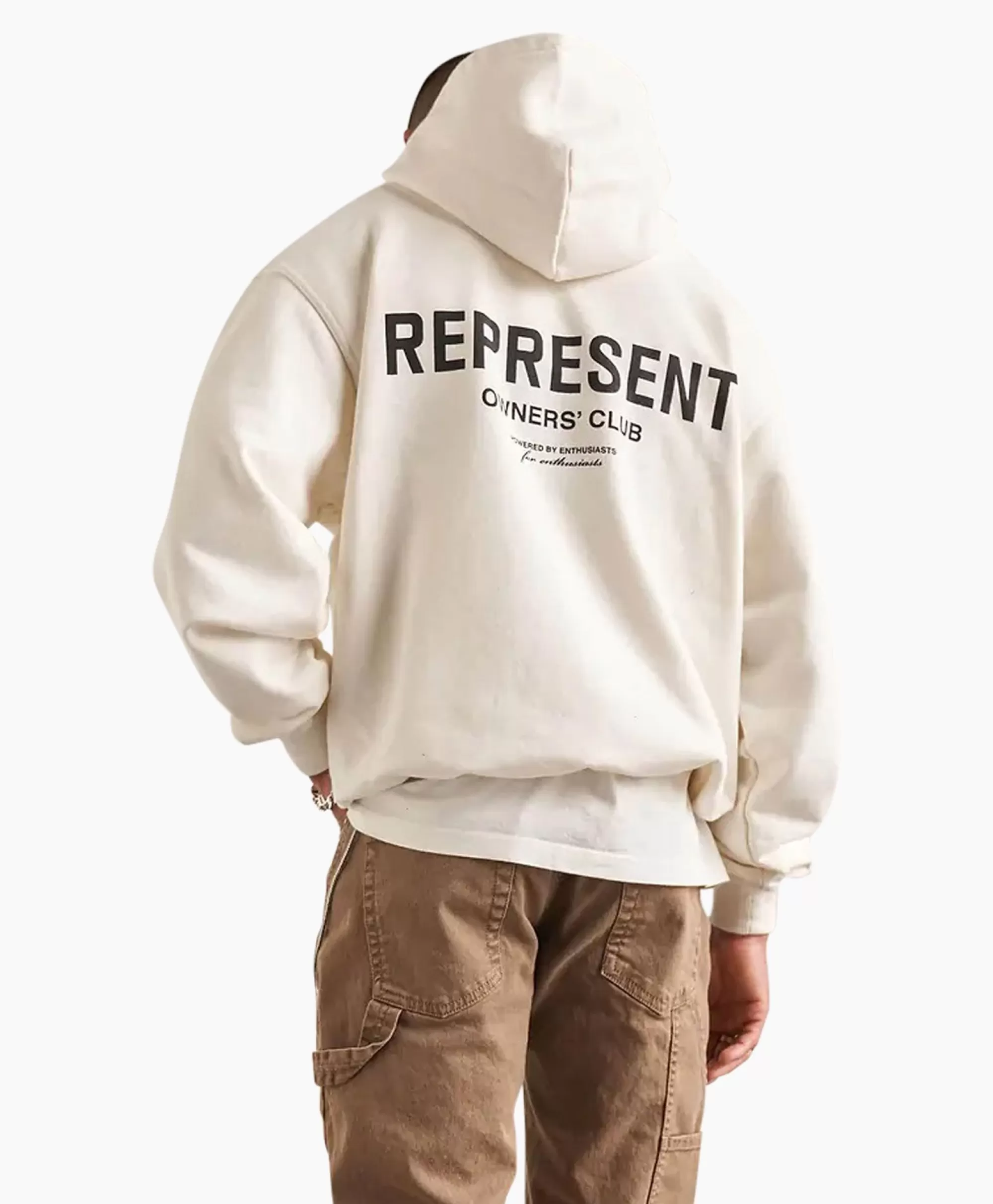 Truien*Represent Hoodie Owners Club Wit