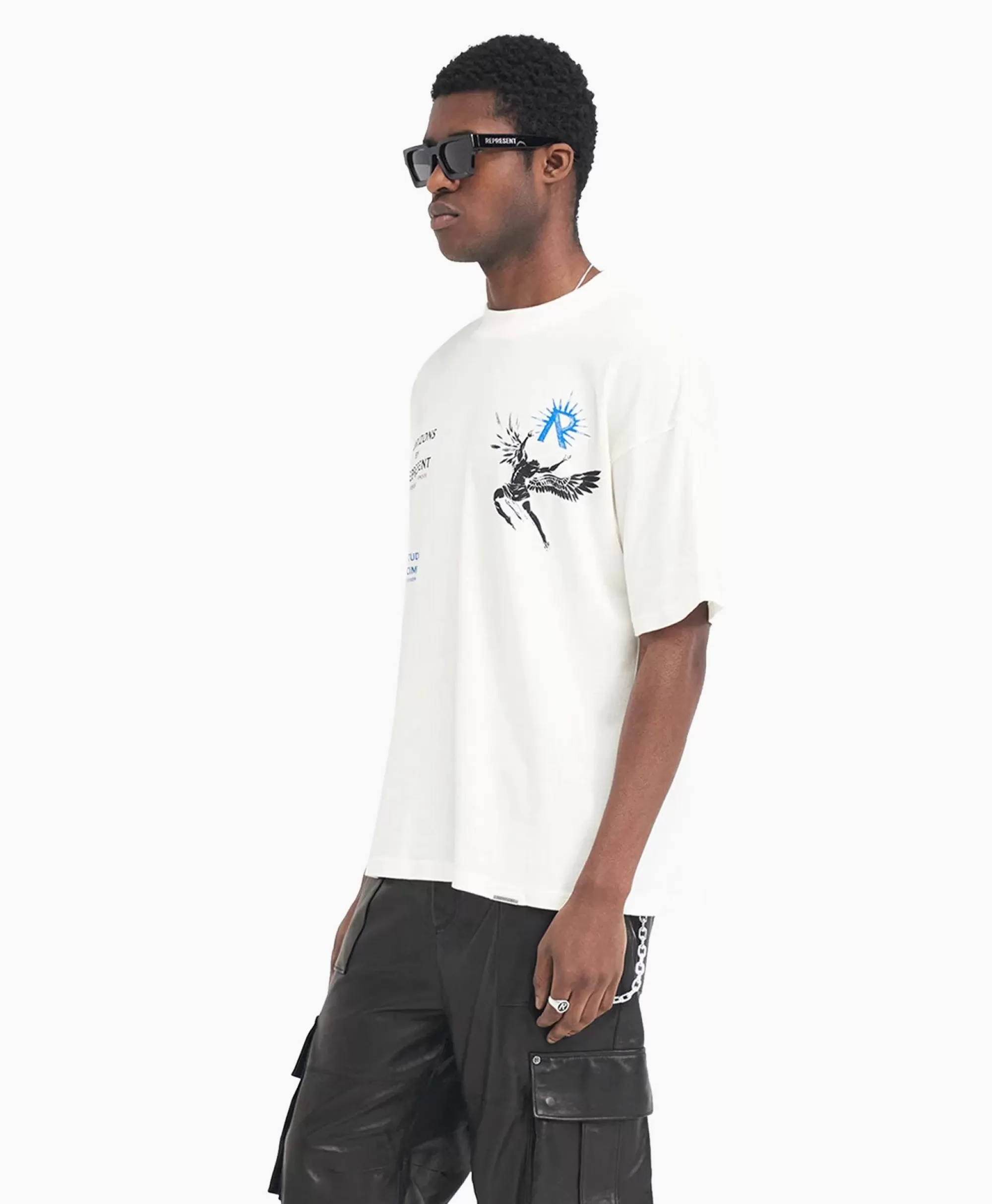 T-Shirts*Represent Top & T-Shirt Icarus Off White