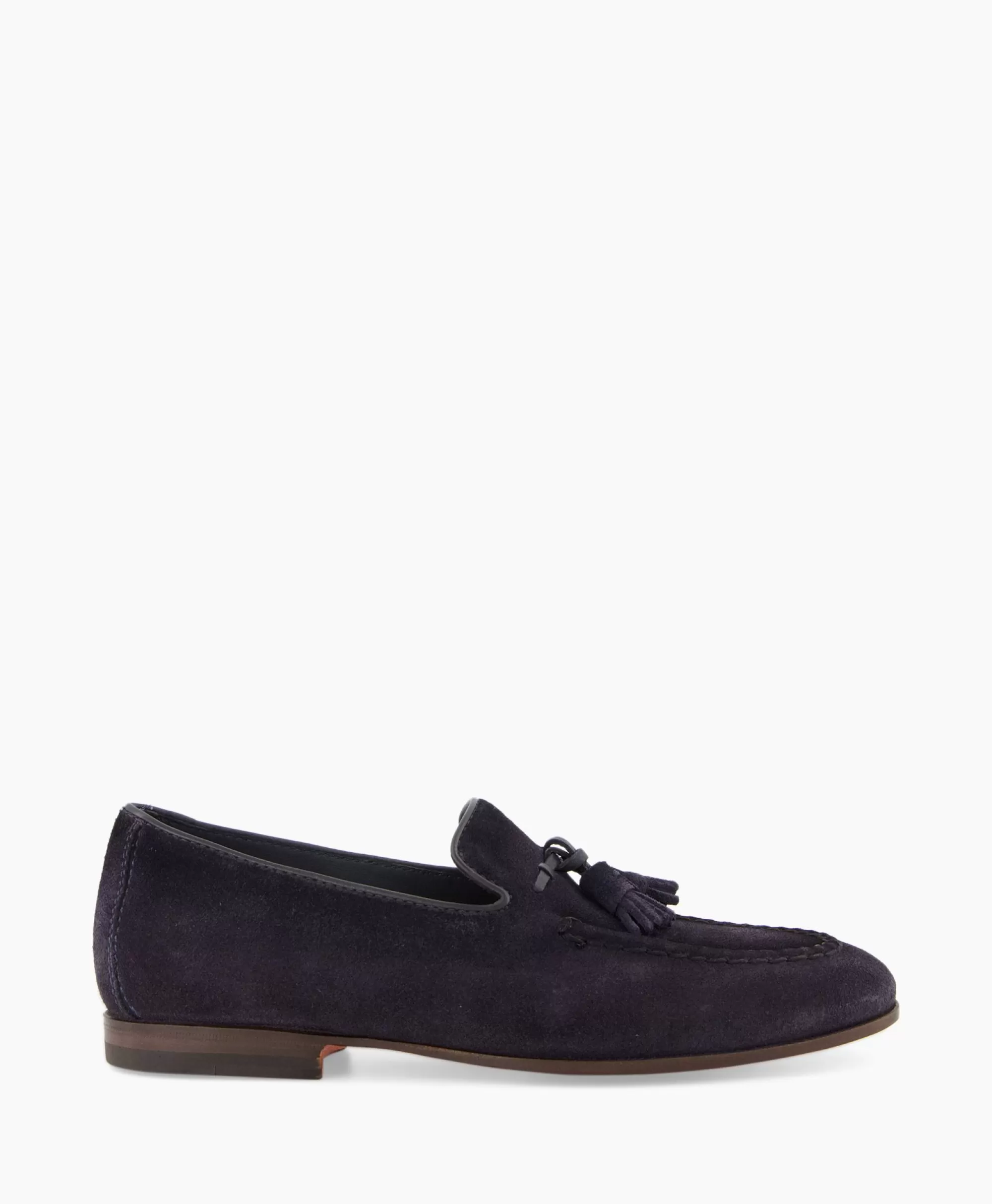 Instappers*Santoni Loafer Doodling-Rvr Donker Blauw