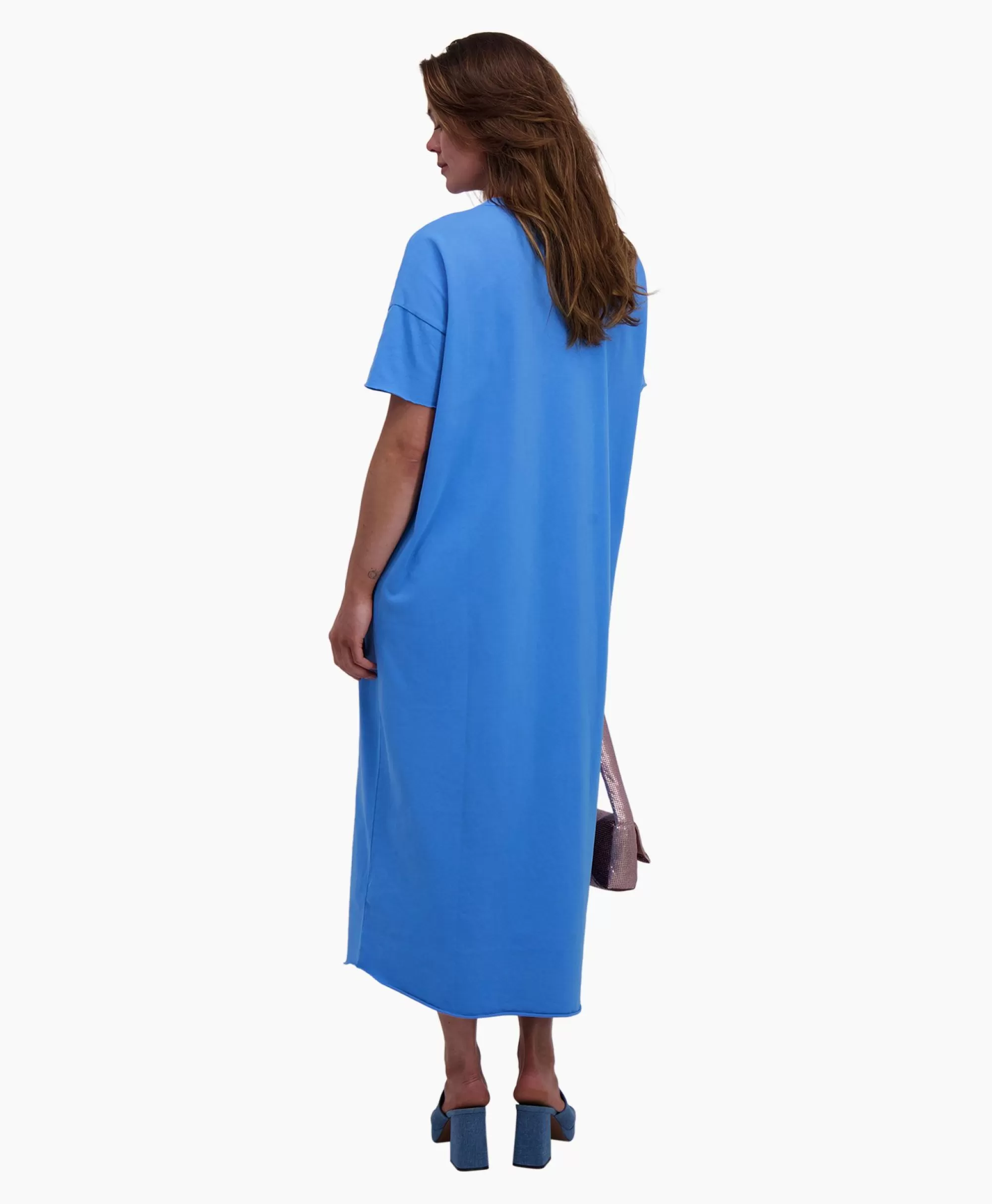 Jurken*Sea Me Happy Maxi Jurk Gigi Blauw