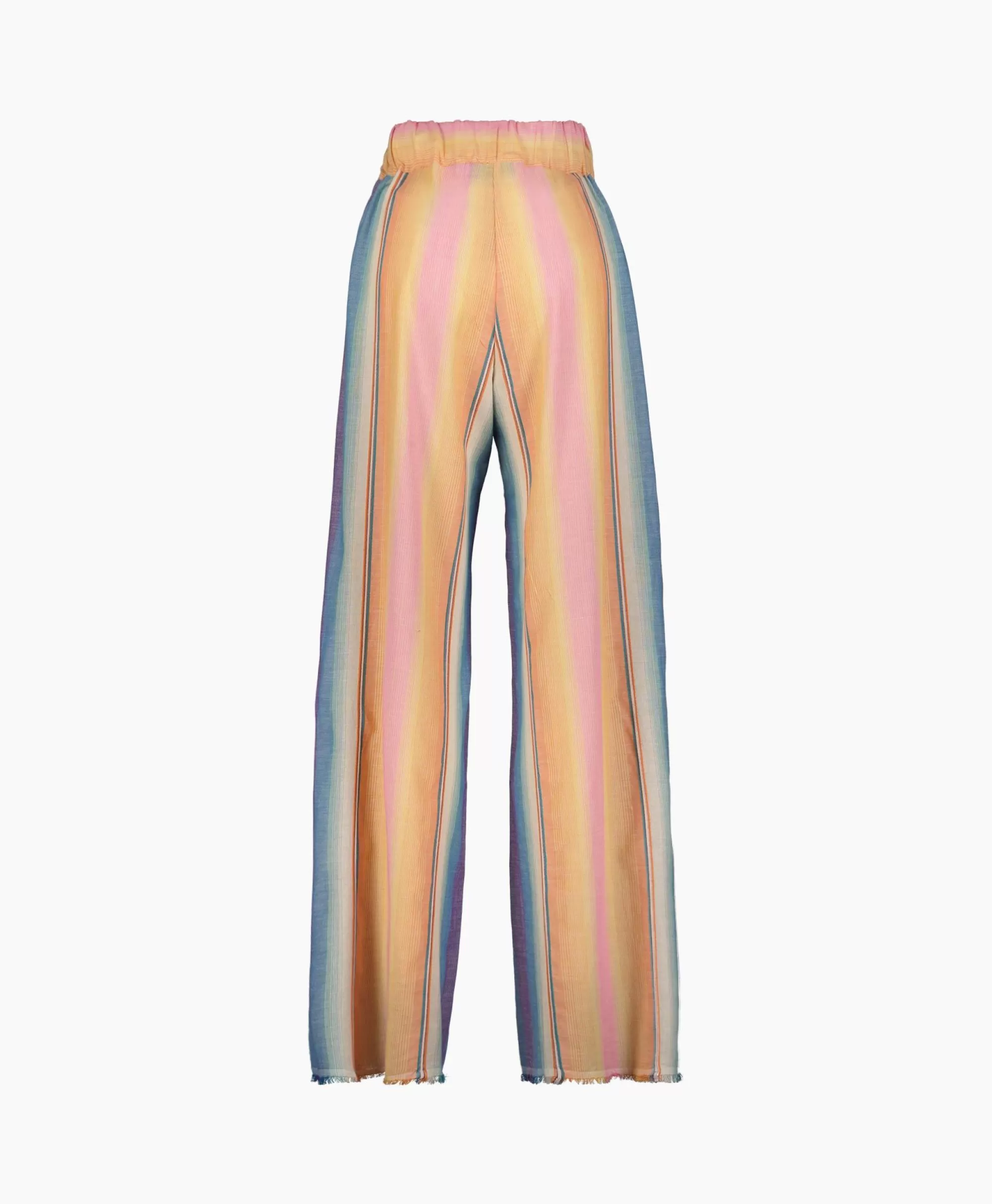 Broeken*Sea Me Happy Pantalon Super Woody Multicolor Licht Geel