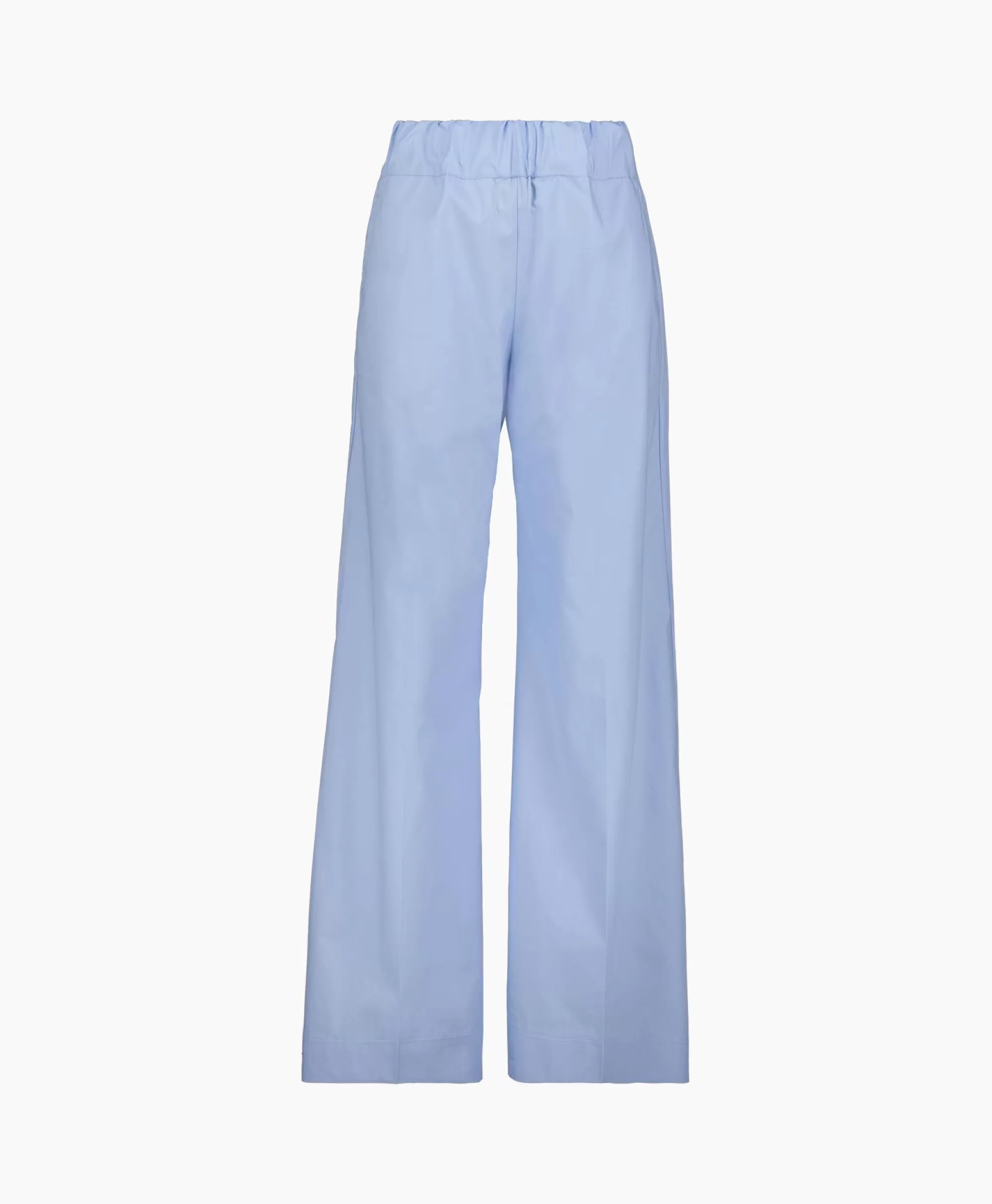 Broeken*Sea Me Happy Pantalon Super Woody Poplin Licht Blauw