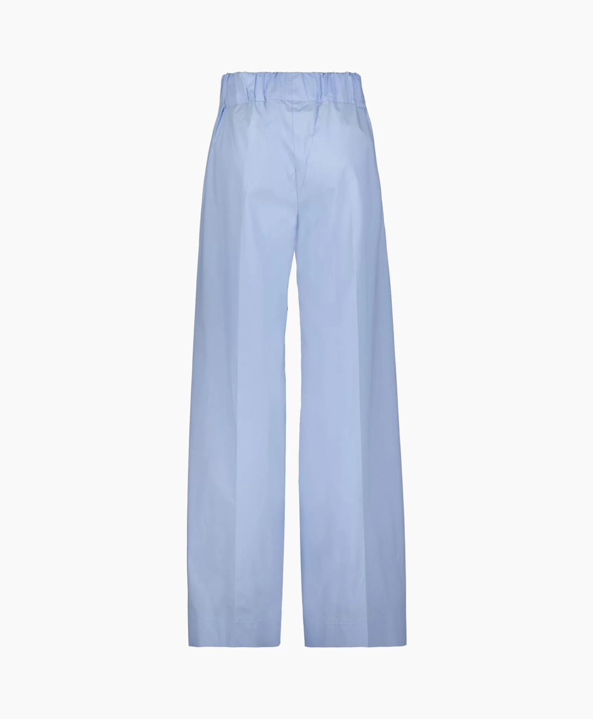 Broeken*Sea Me Happy Pantalon Super Woody Poplin Licht Blauw