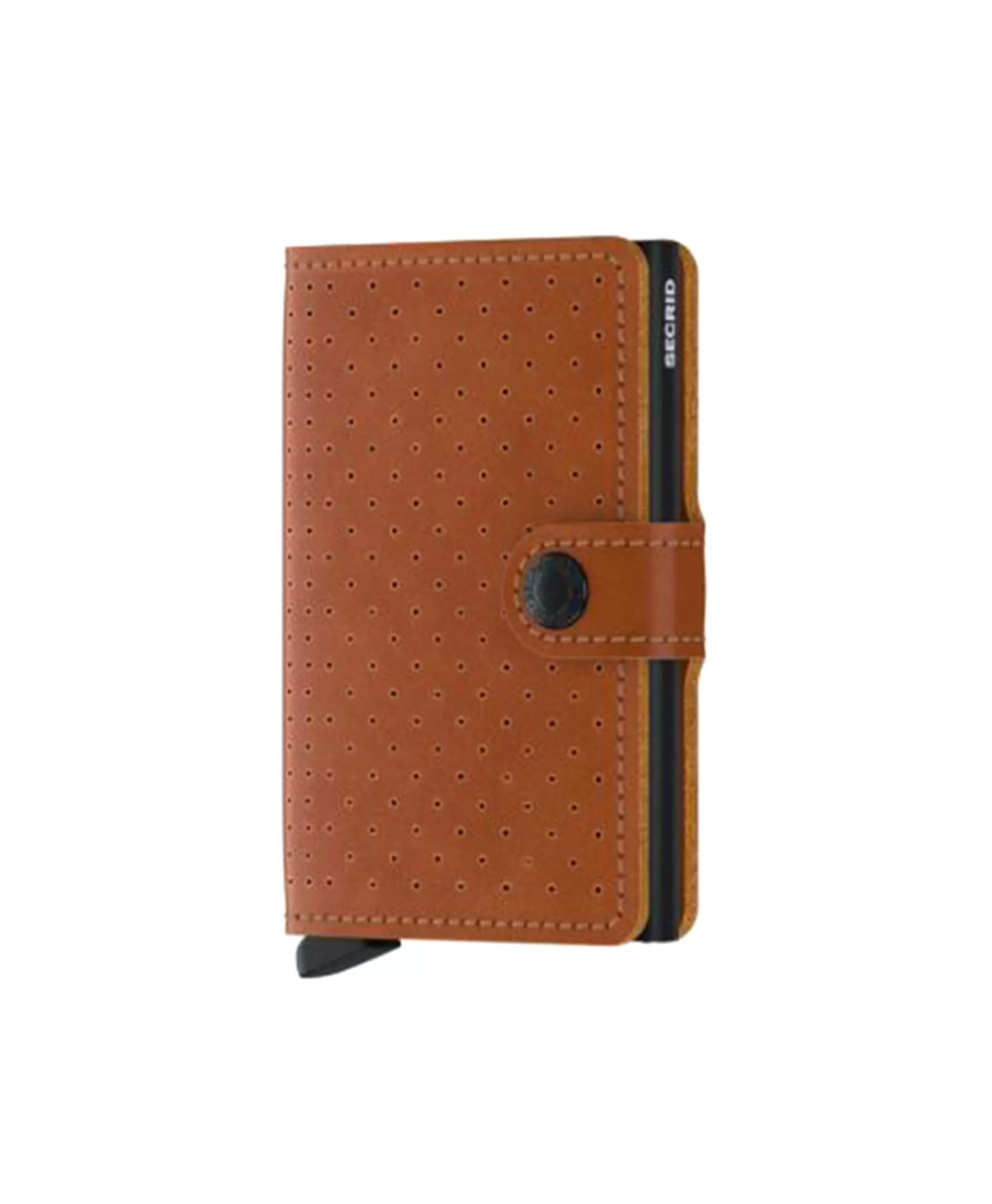 Portemonnees*Secrid Portemonnee Miniwallet Perforated Bruin