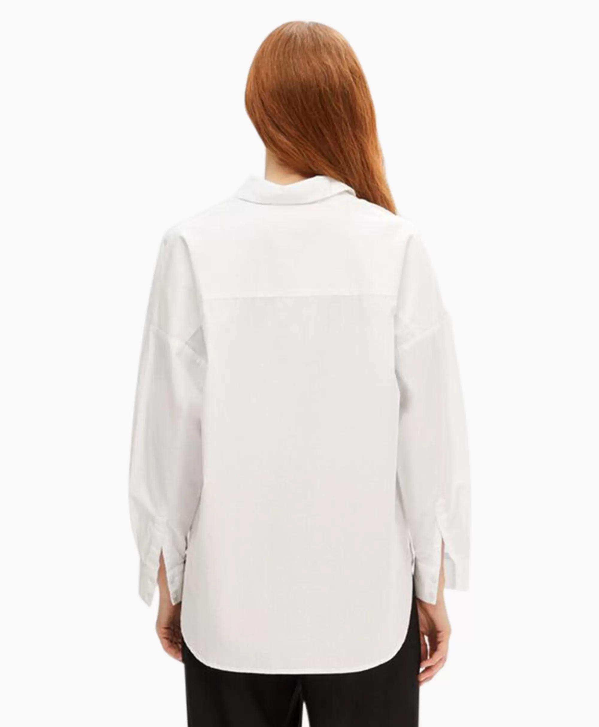 Blouses*Selected Femme Blouse Dina-Sanni Ls Shirt Noos Wit