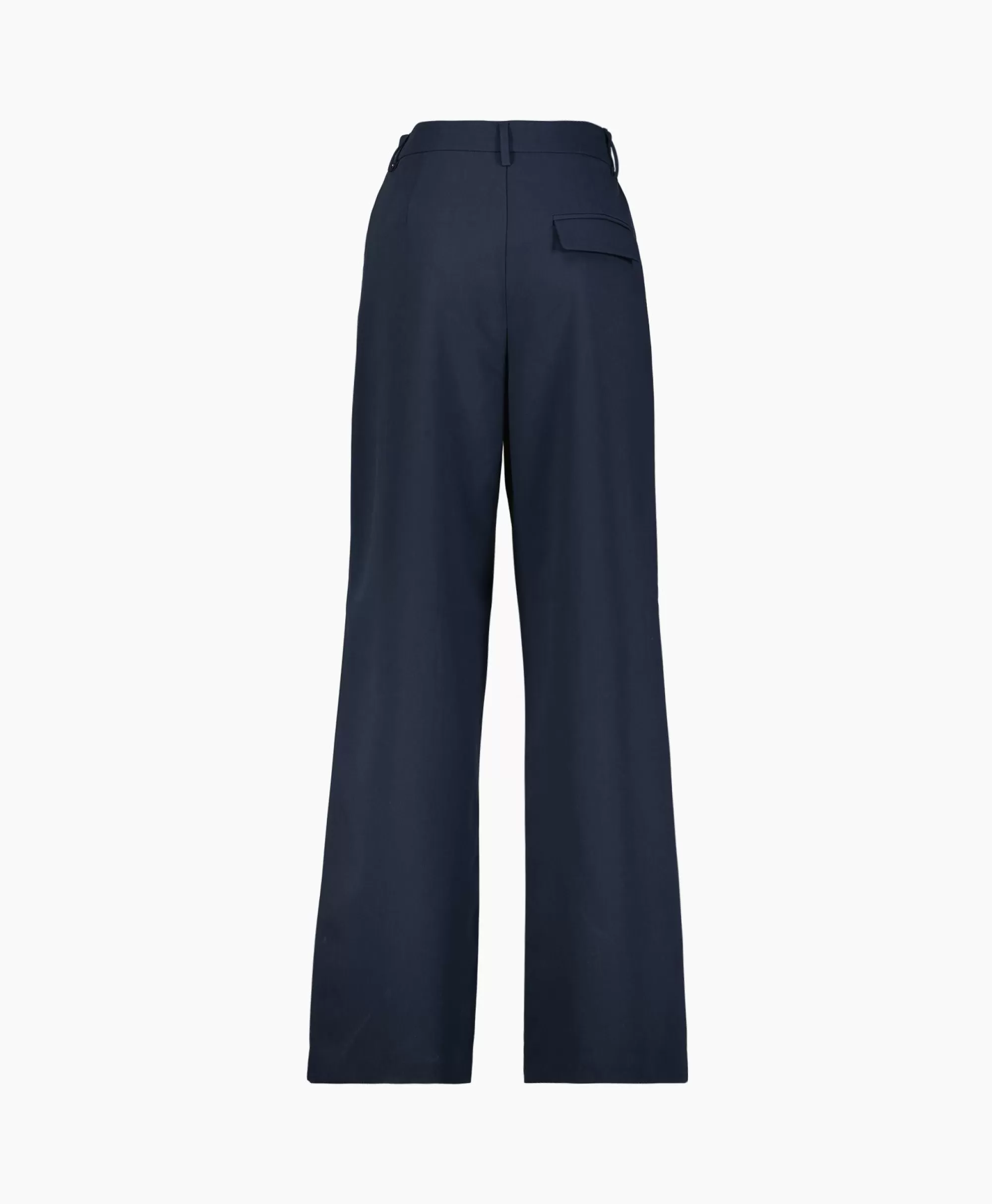 Broeken*Selected Femme Pantalon Blake Hw Pant Ex Donker Blauw