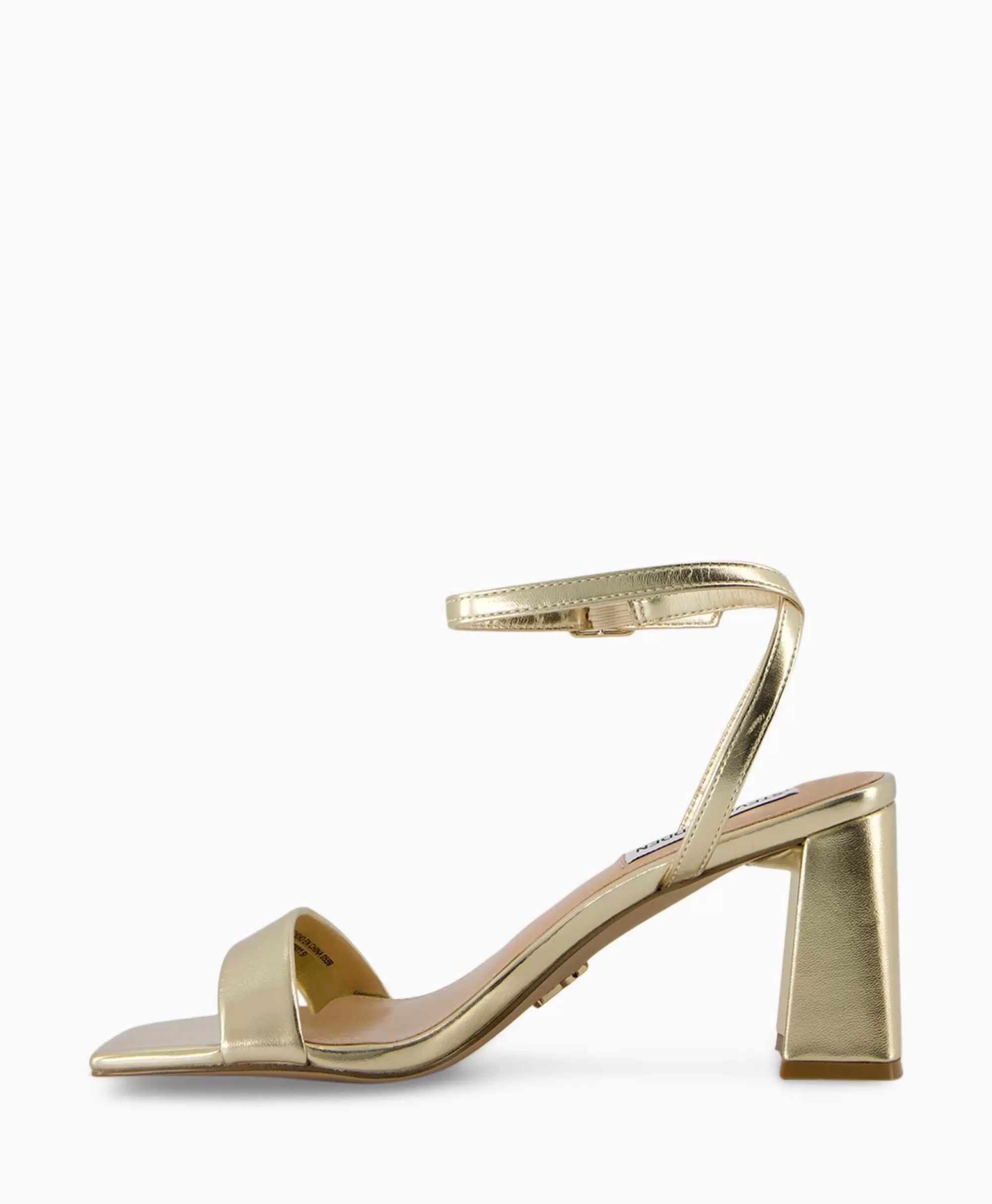 Sandalen*Steve Madden Sandaal Met Hak Luxe Goud