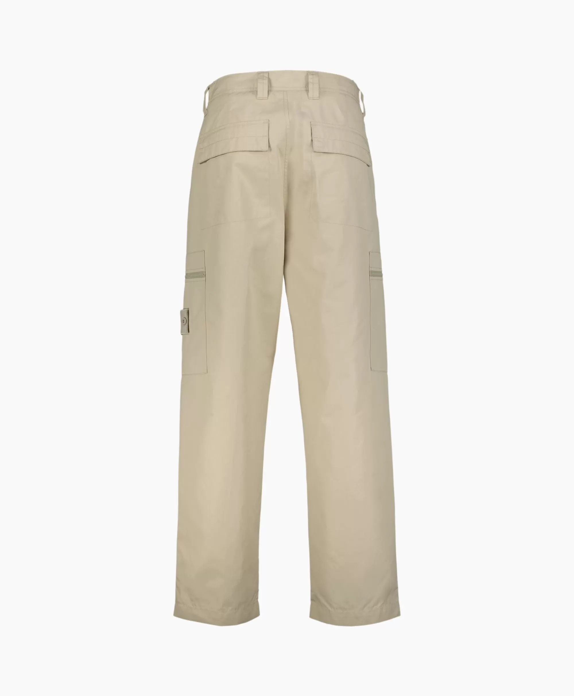 Broeken*Stone Island Broek 319F1 Ghost Piece Beige