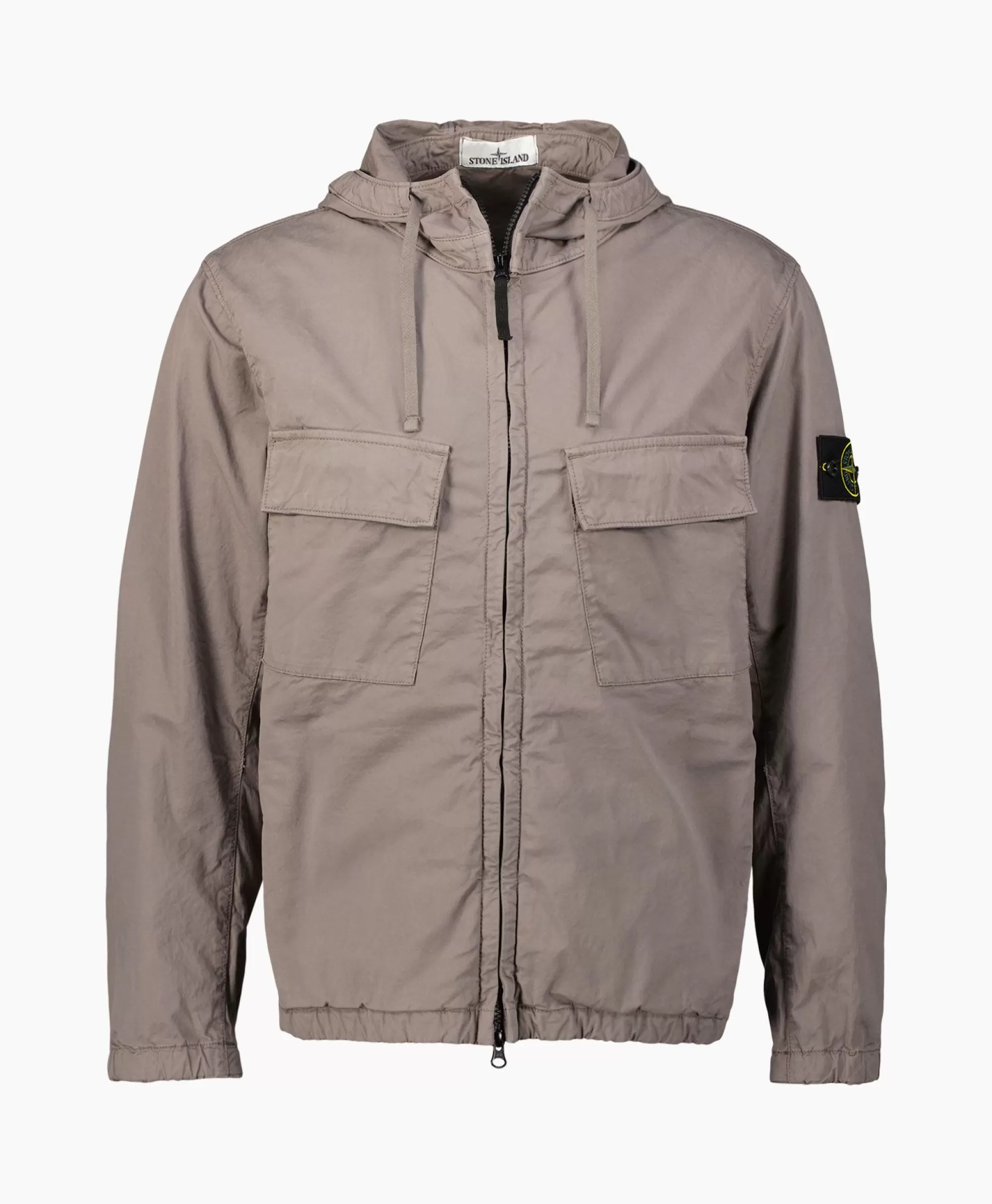 Jassen*Stone Island Jack 42610 Grijs