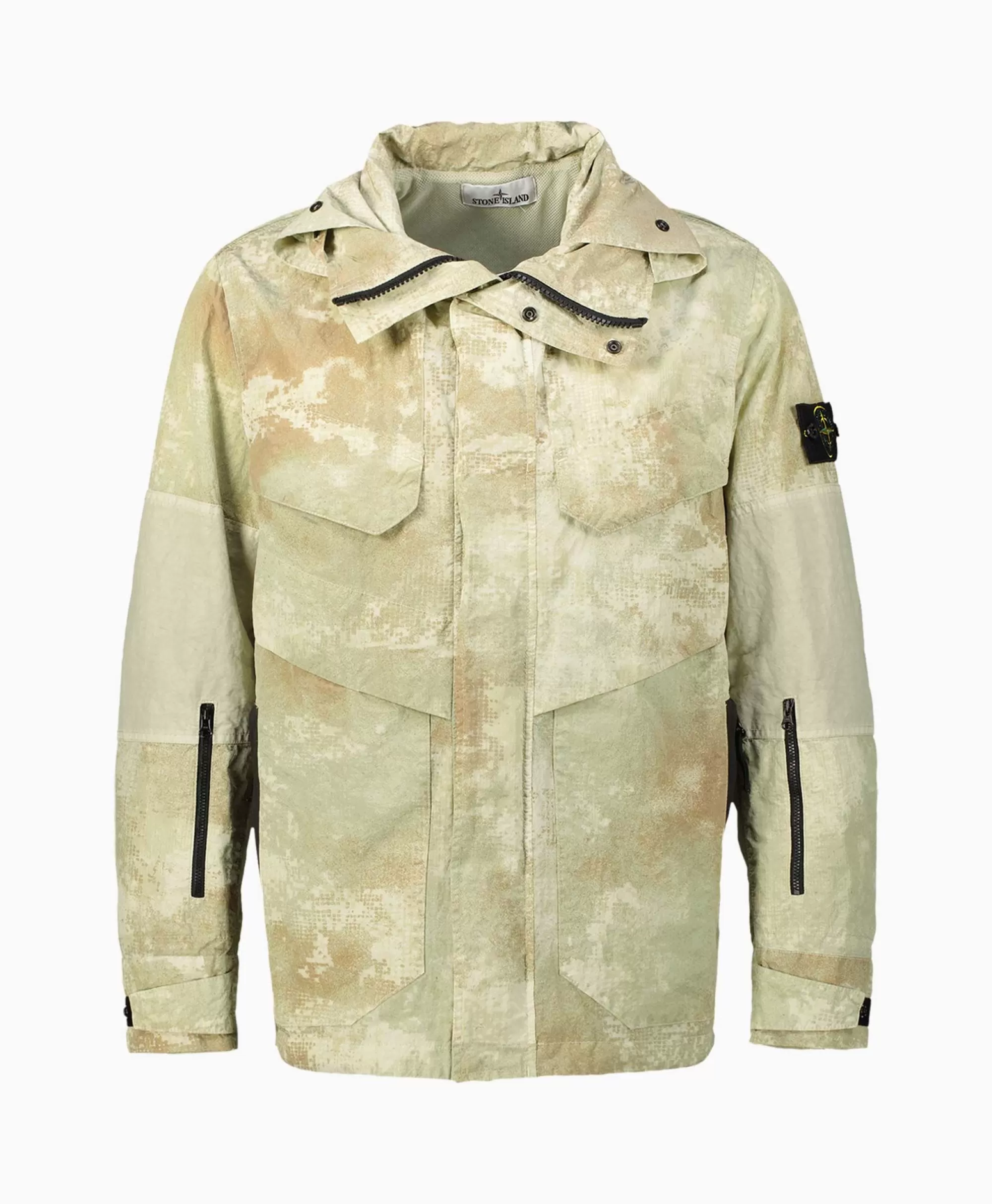 Jassen*Stone Island Jack 438E1 Groen