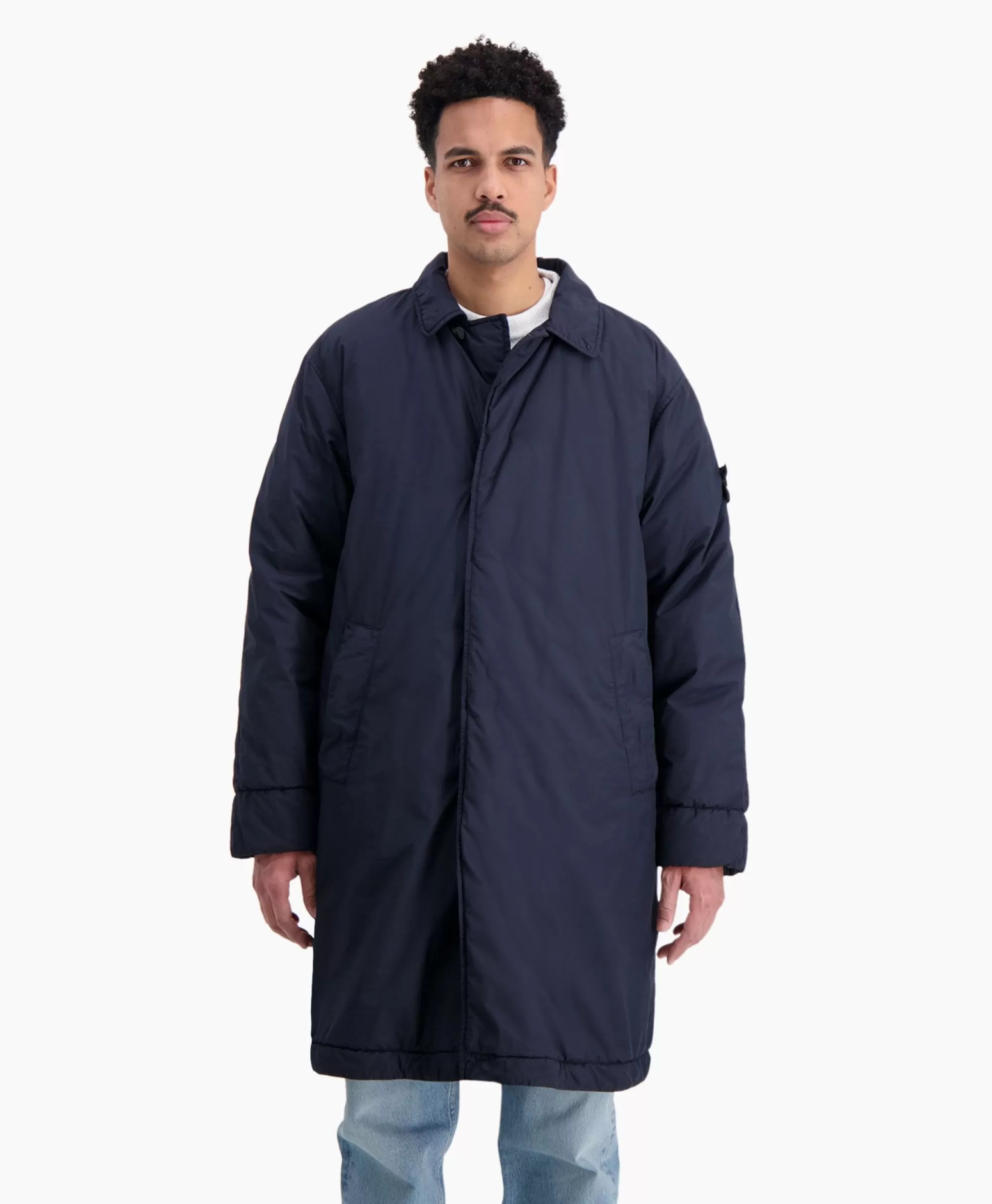 Jassen*Stone Island Jas 71332 Blauw