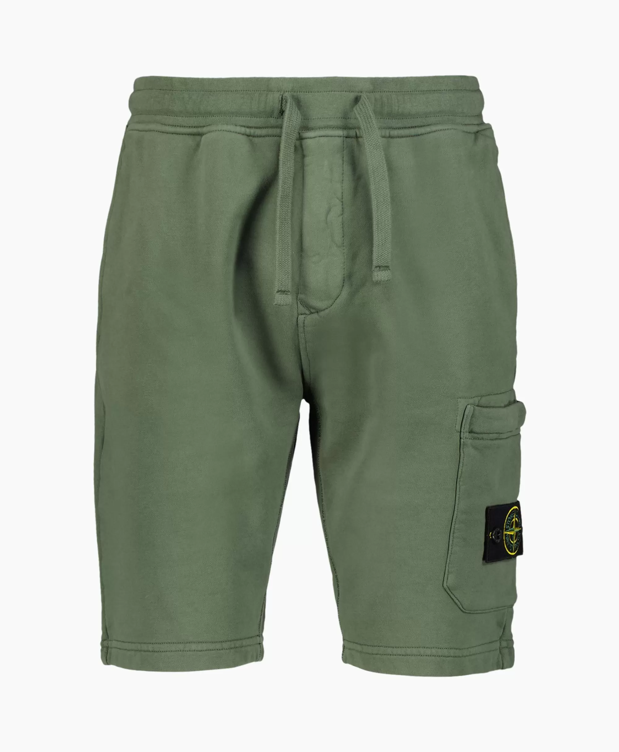 Broeken*Stone Island Korte Broek 64651 Donker Groen